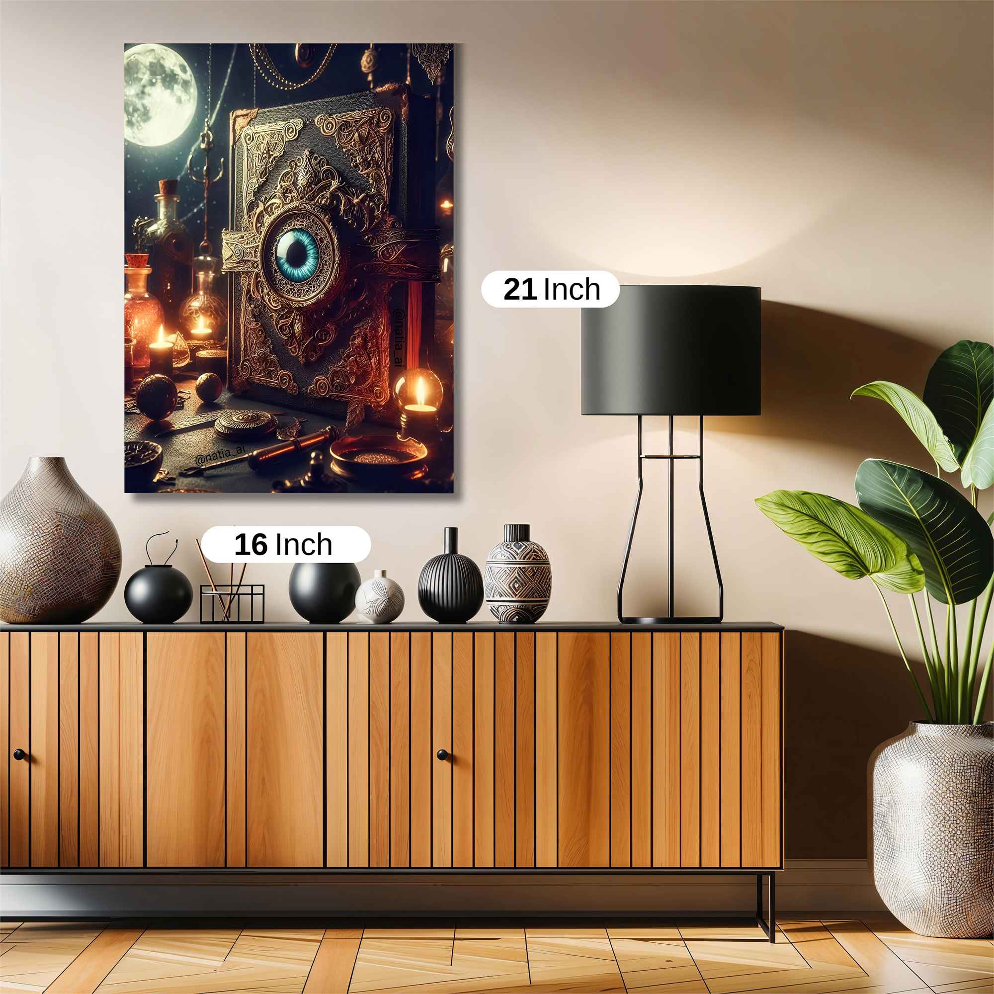 Grimoire Whispers Safe Wall Magnetic / M