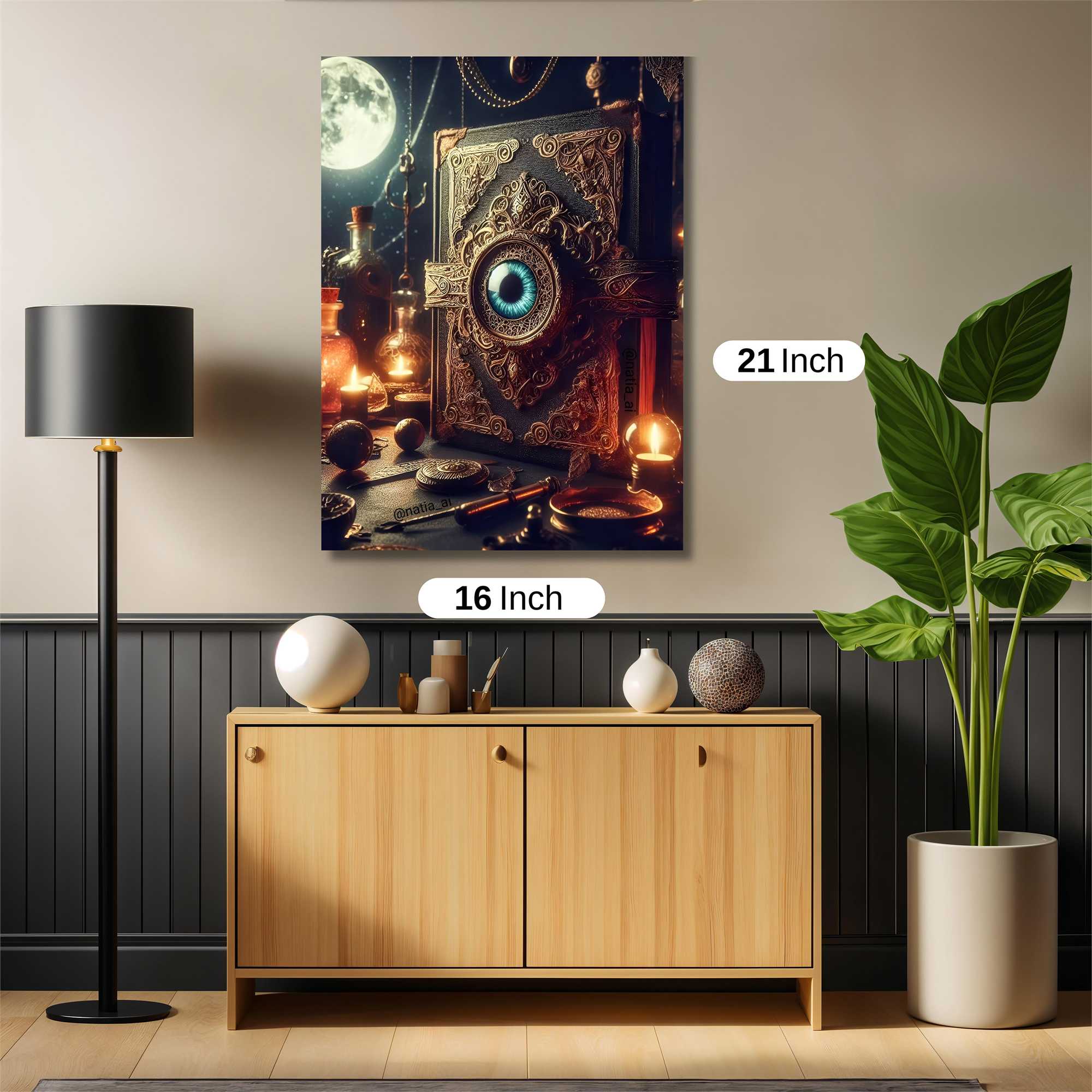 Grimoire Whispers Safe Wall Magnetic / M