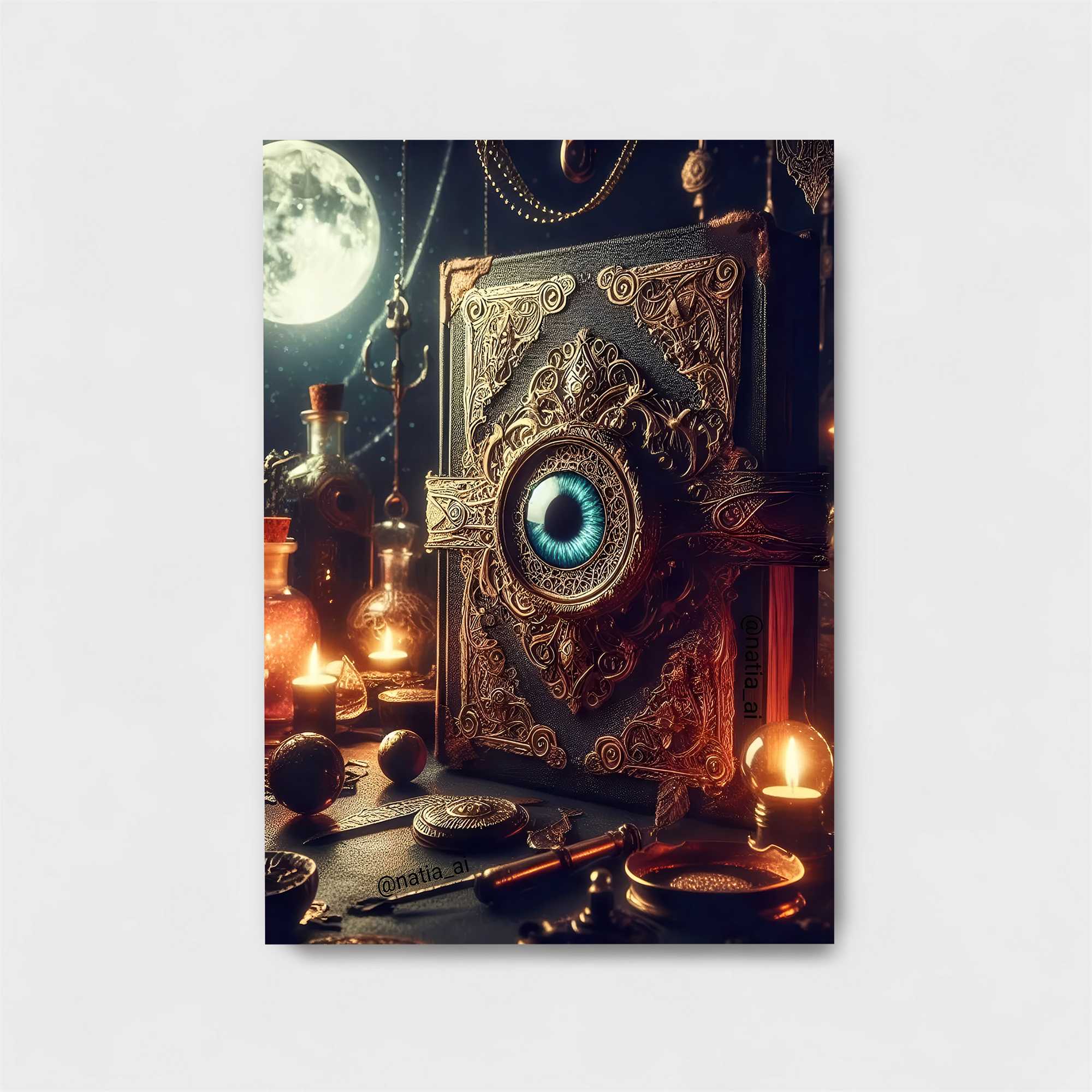 Grimoire Whispers Safe Wall Magnetic / M