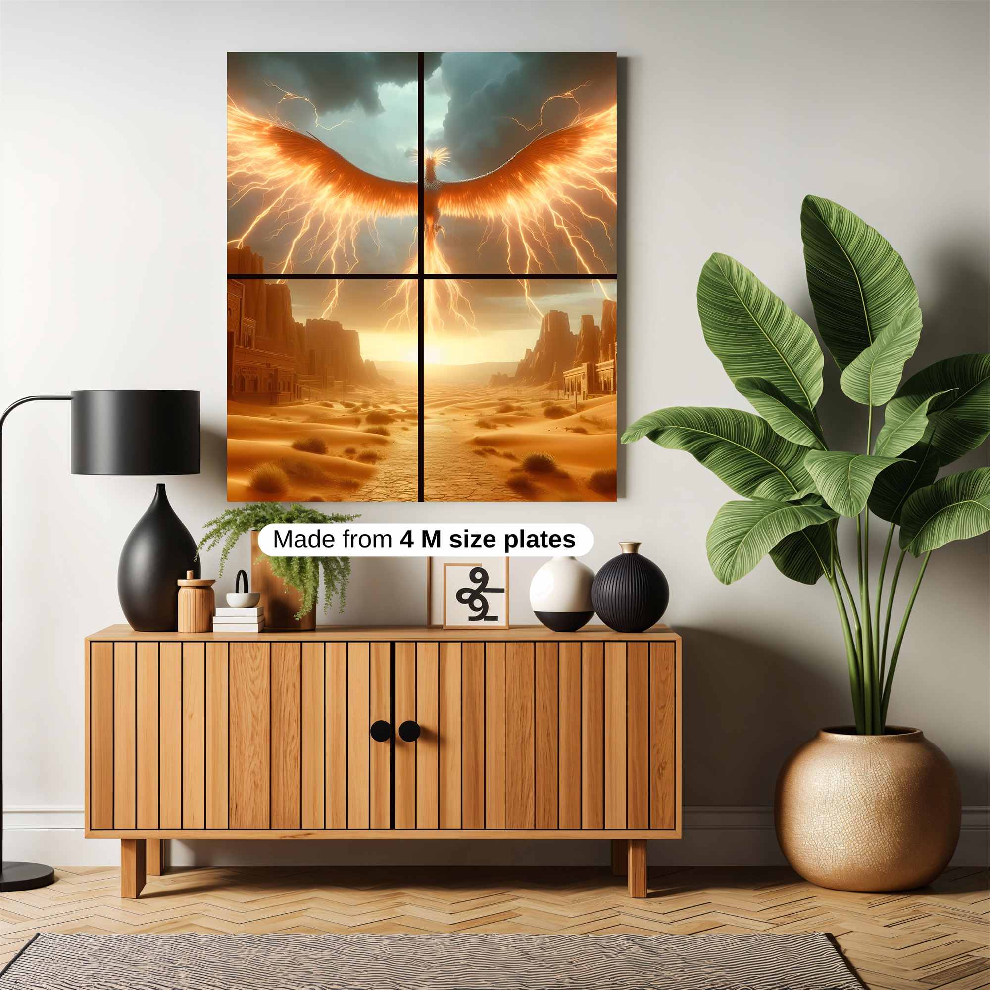 Phoenix Blaze Safe Wall Magnetic / M