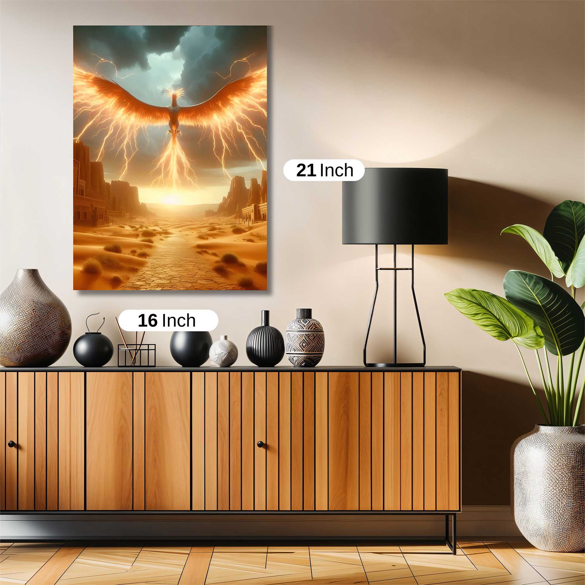 Phoenix Blaze Safe Wall Magnetic / M