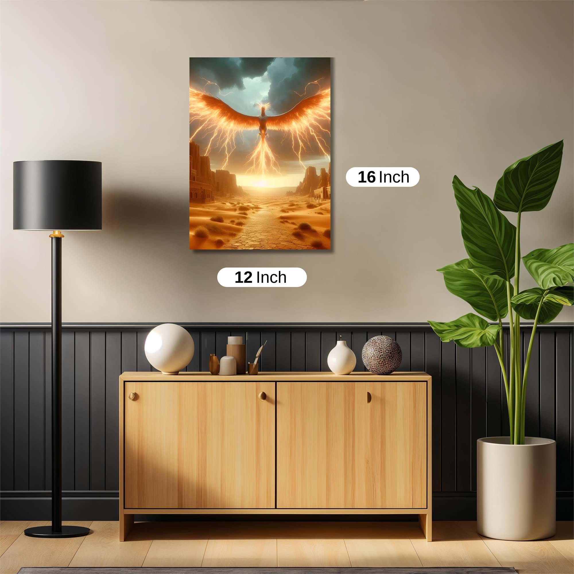 Phoenix Blaze Safe Wall Magnetic / M