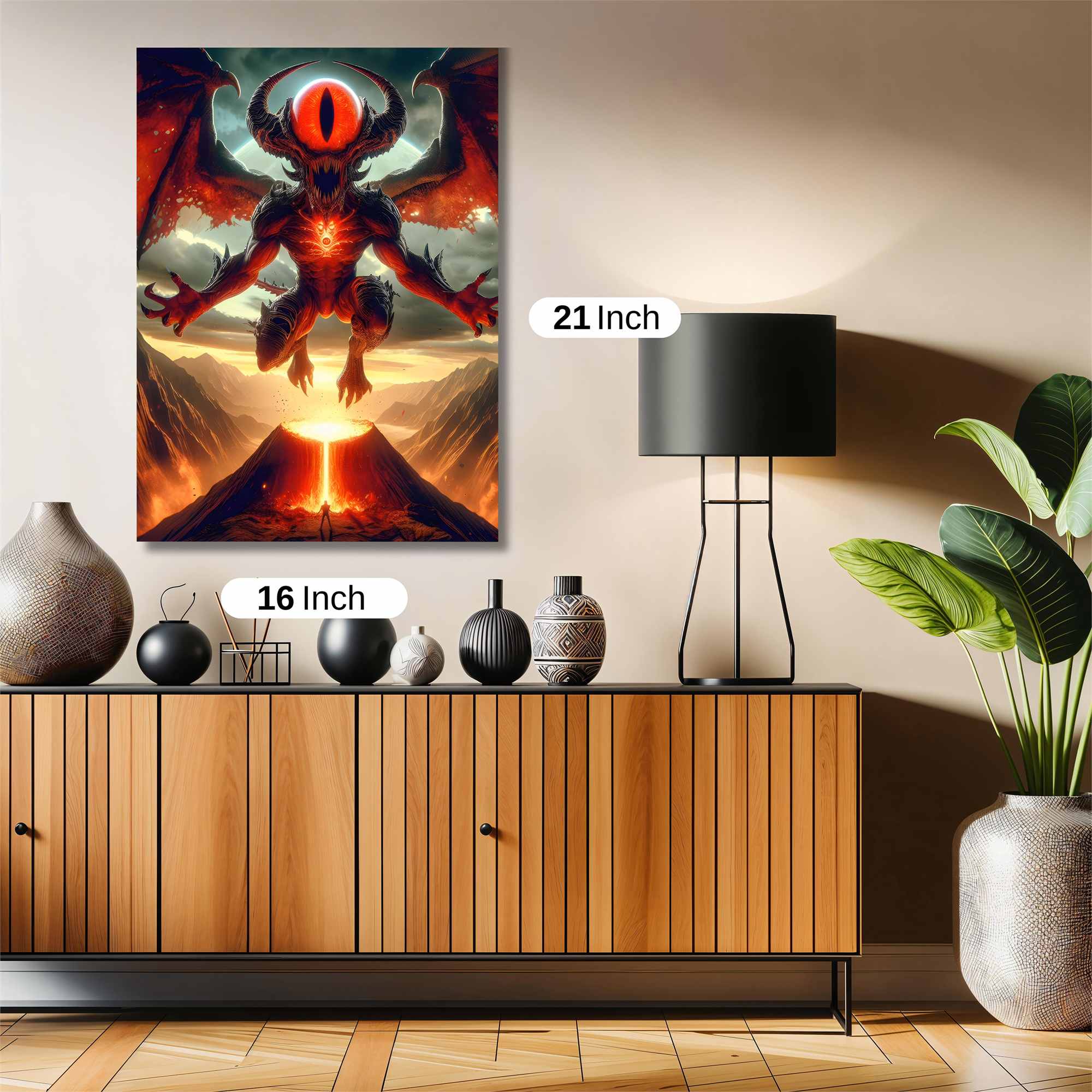 Demon Ascendant Safe Wall Magnetic / M