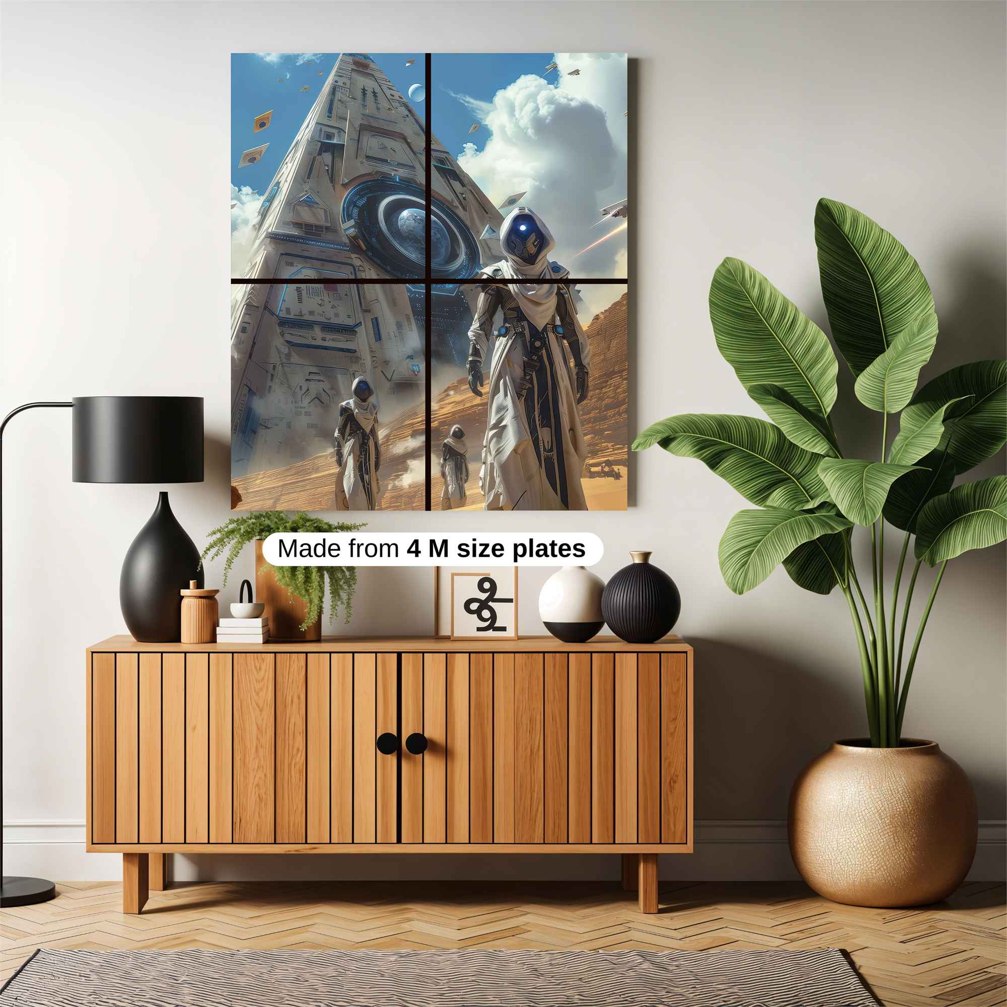 Pyramid Enigma Safe Wall Magnetic / M