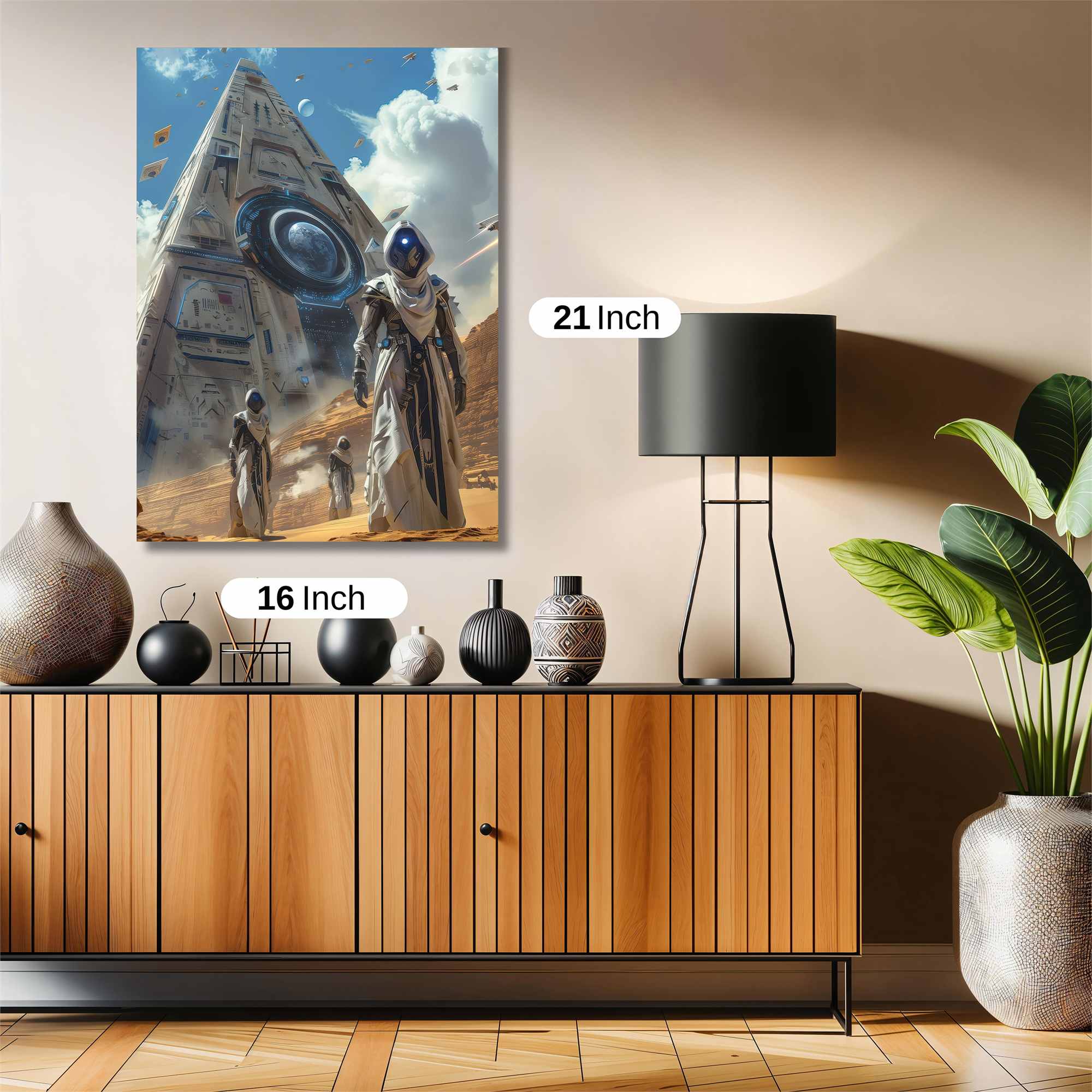 Pyramid Enigma Safe Wall Magnetic / M