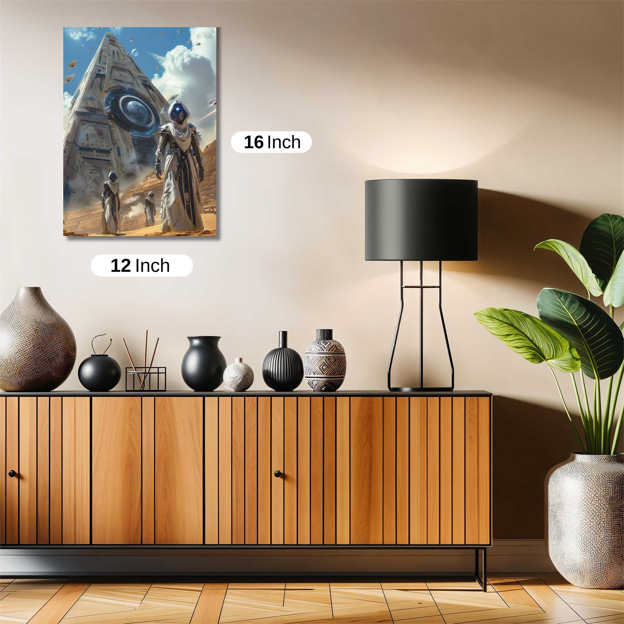 Pyramid Enigma Safe Wall Magnetic / M