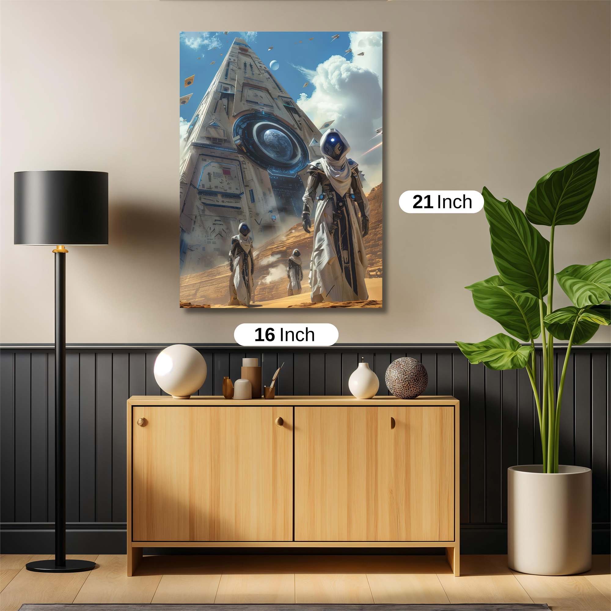 Pyramid Enigma Safe Wall Magnetic / M