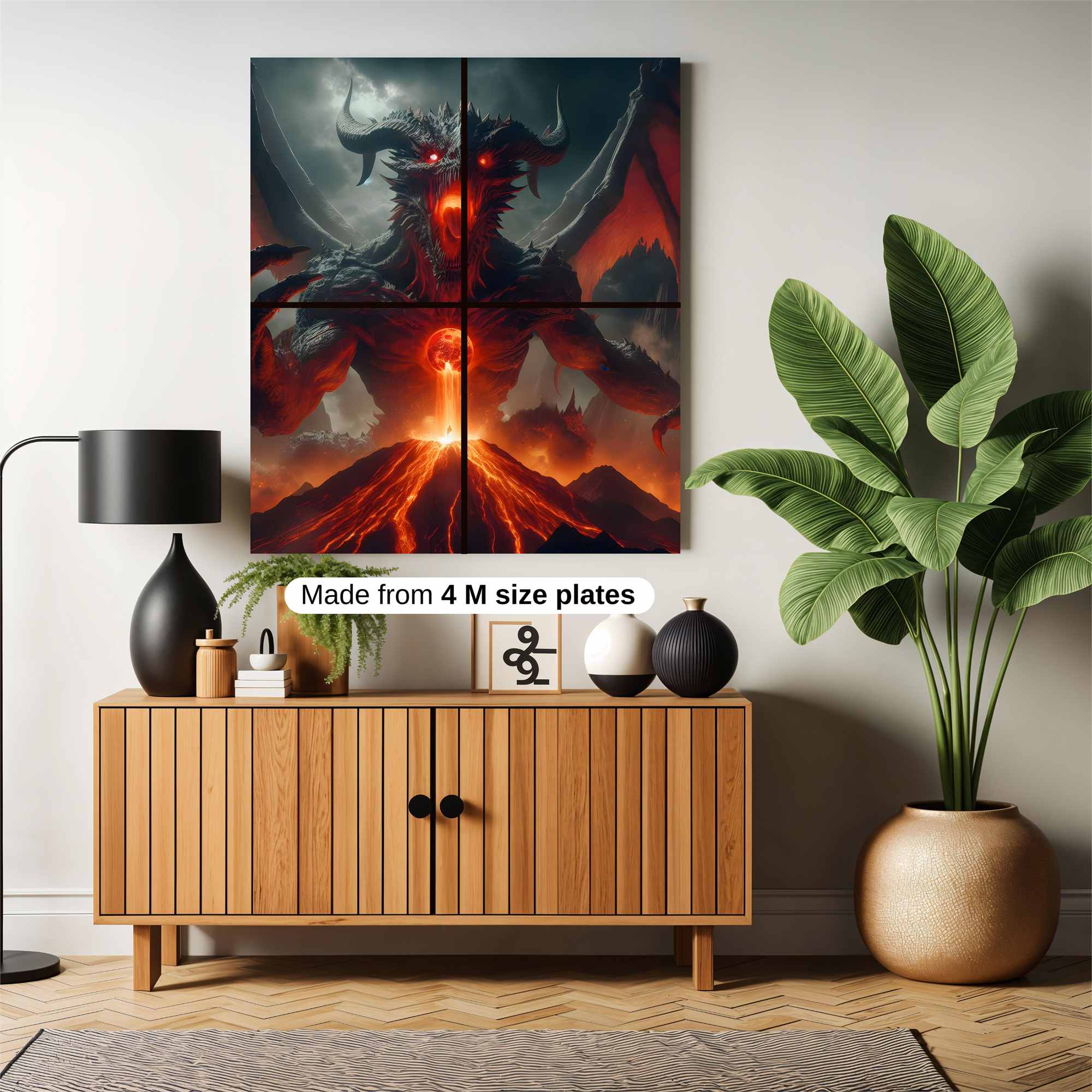 Dragon Inferno Safe Wall Magnetic / M
