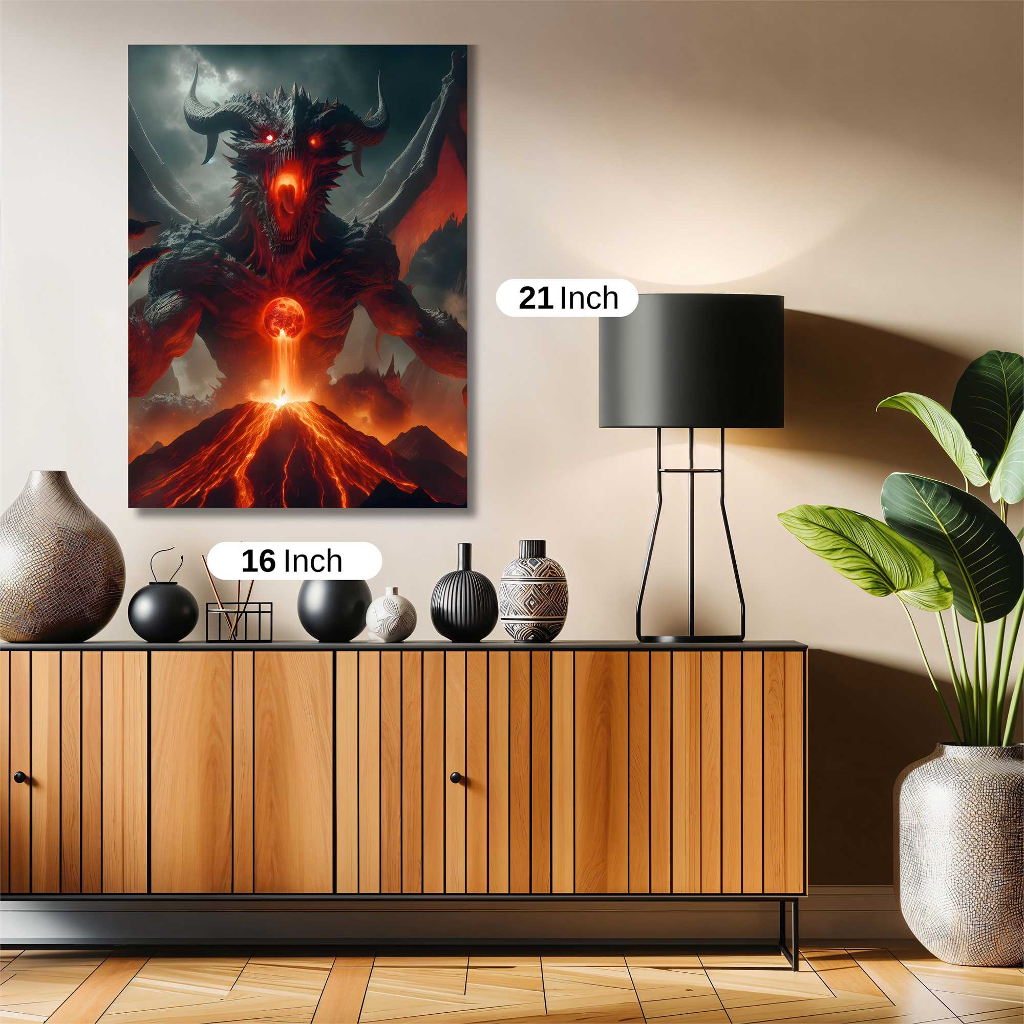 Dragon Inferno Safe Wall Magnetic / M