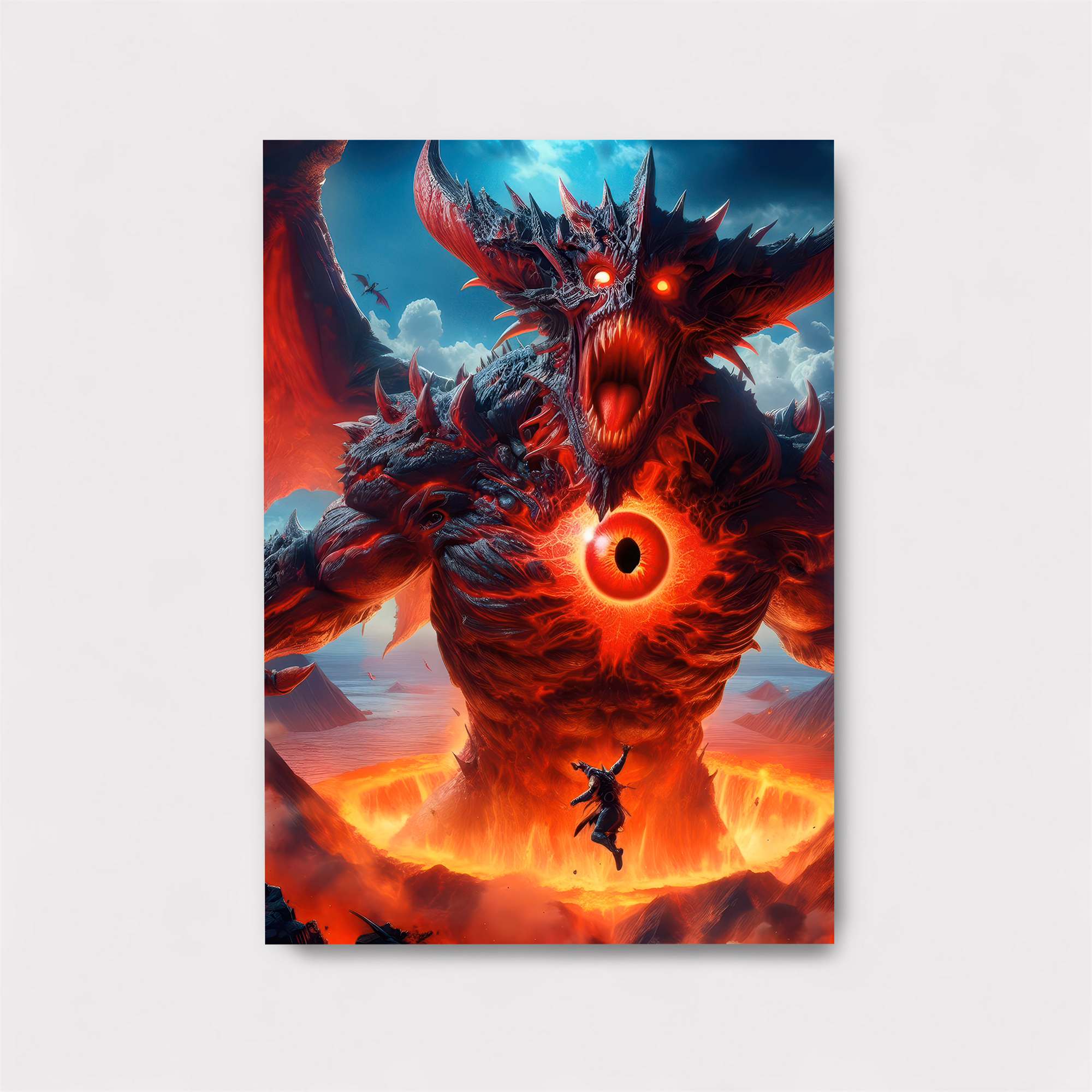Demon Rage Safe Wall Magnetic / M