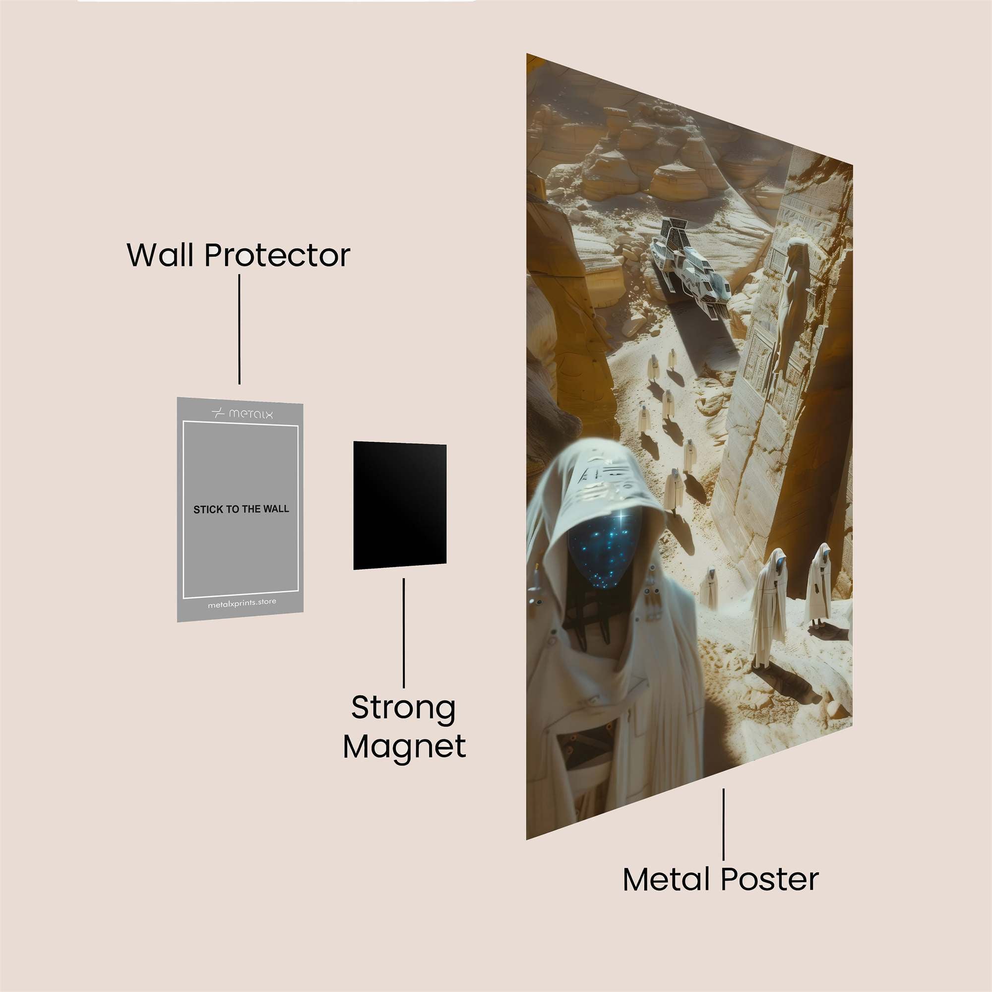Starforged Odyssey Safe Wall Magnetic / M