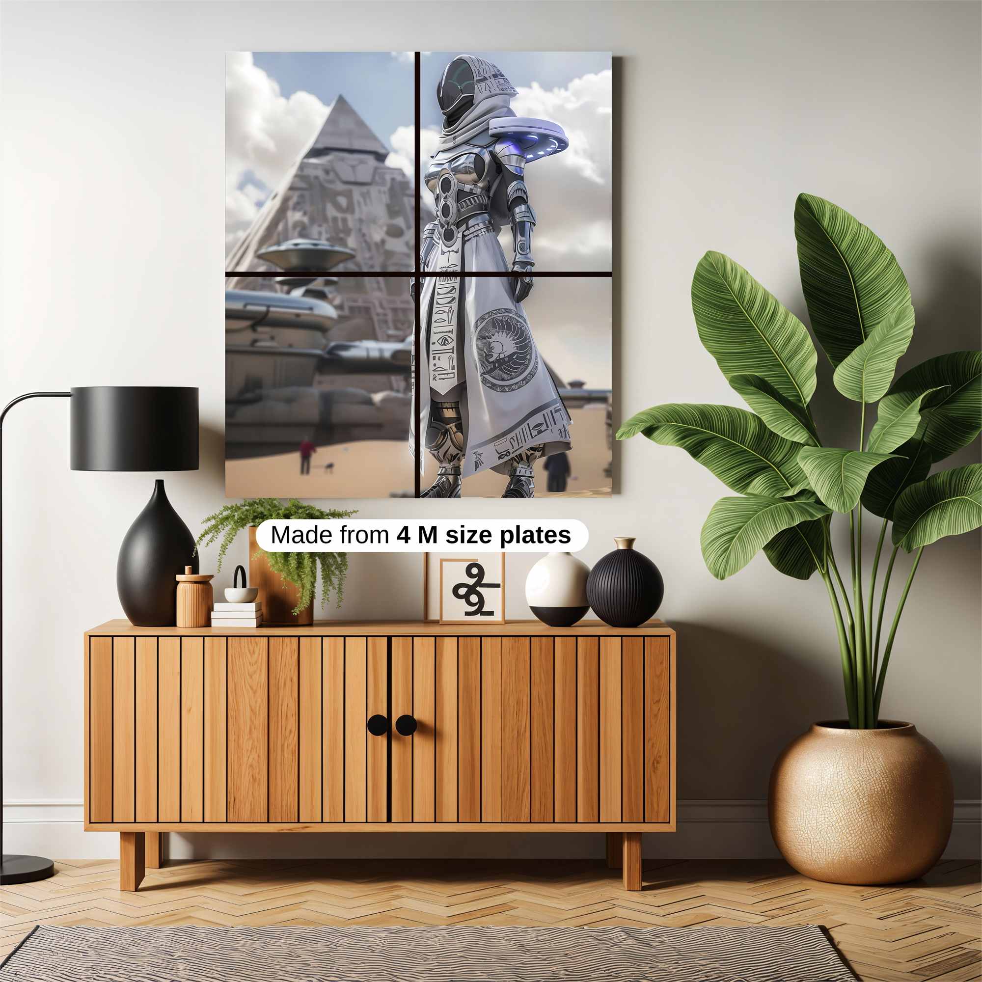 Pharaoh Futuristic Safe Wall Magnetic / M