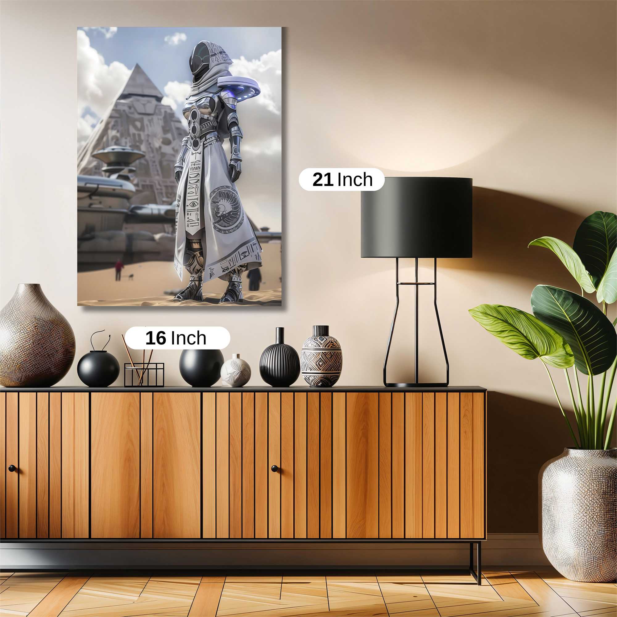 Pharaoh Futuristic Safe Wall Magnetic / M