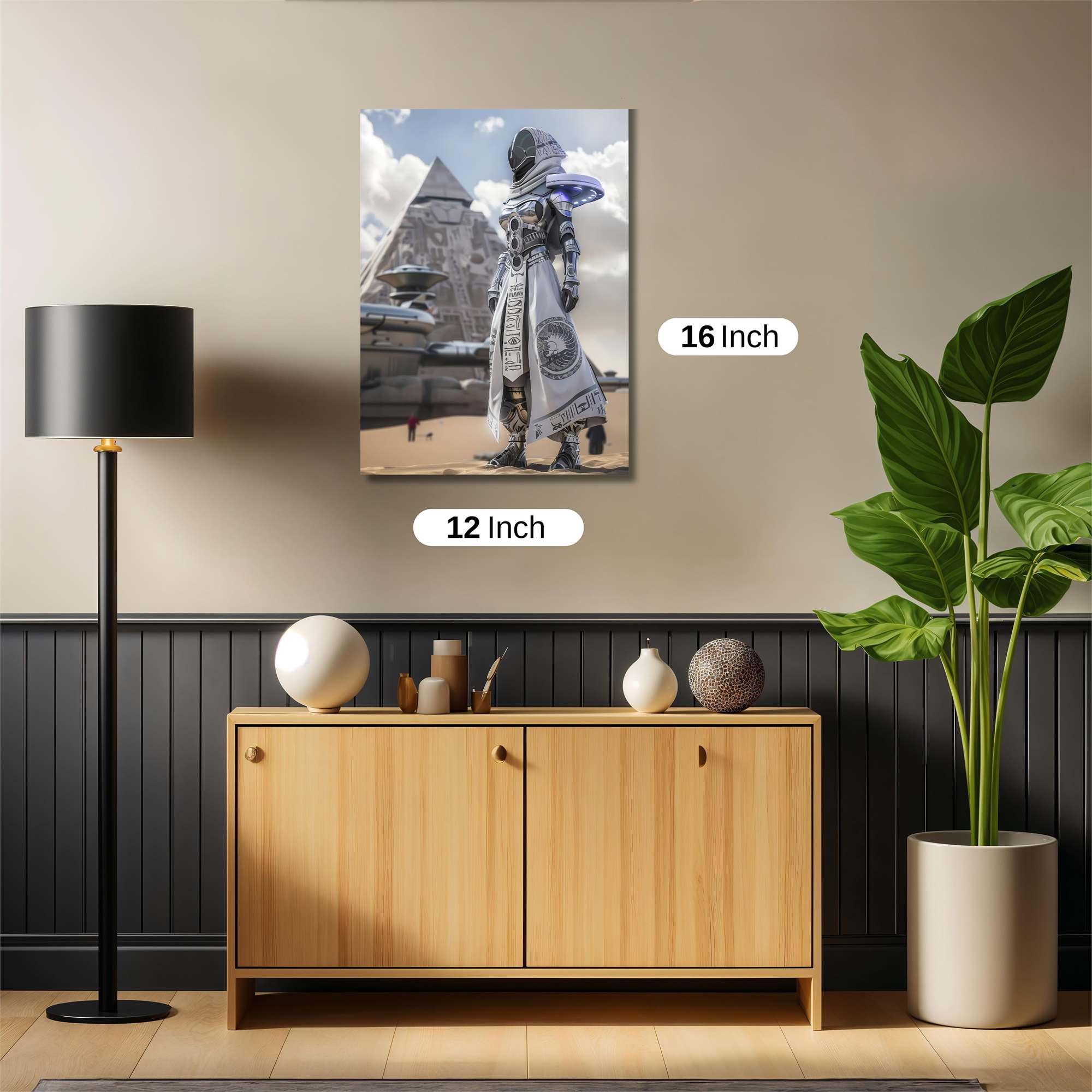 Pharaoh Futuristic Safe Wall Magnetic / M