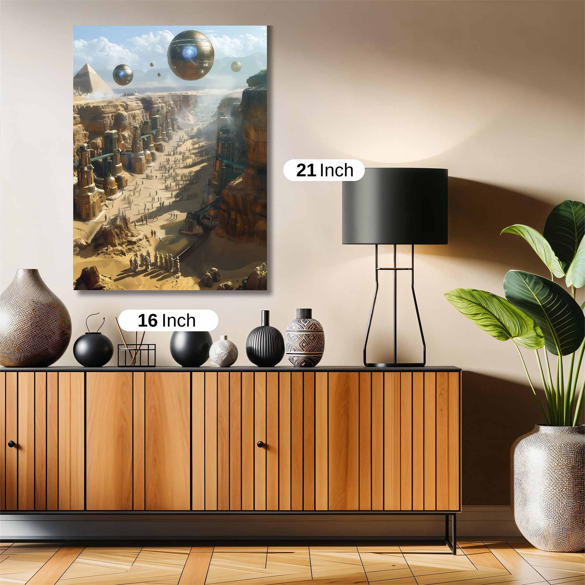 Pyramid Pulse Safe Wall Magnetic / M