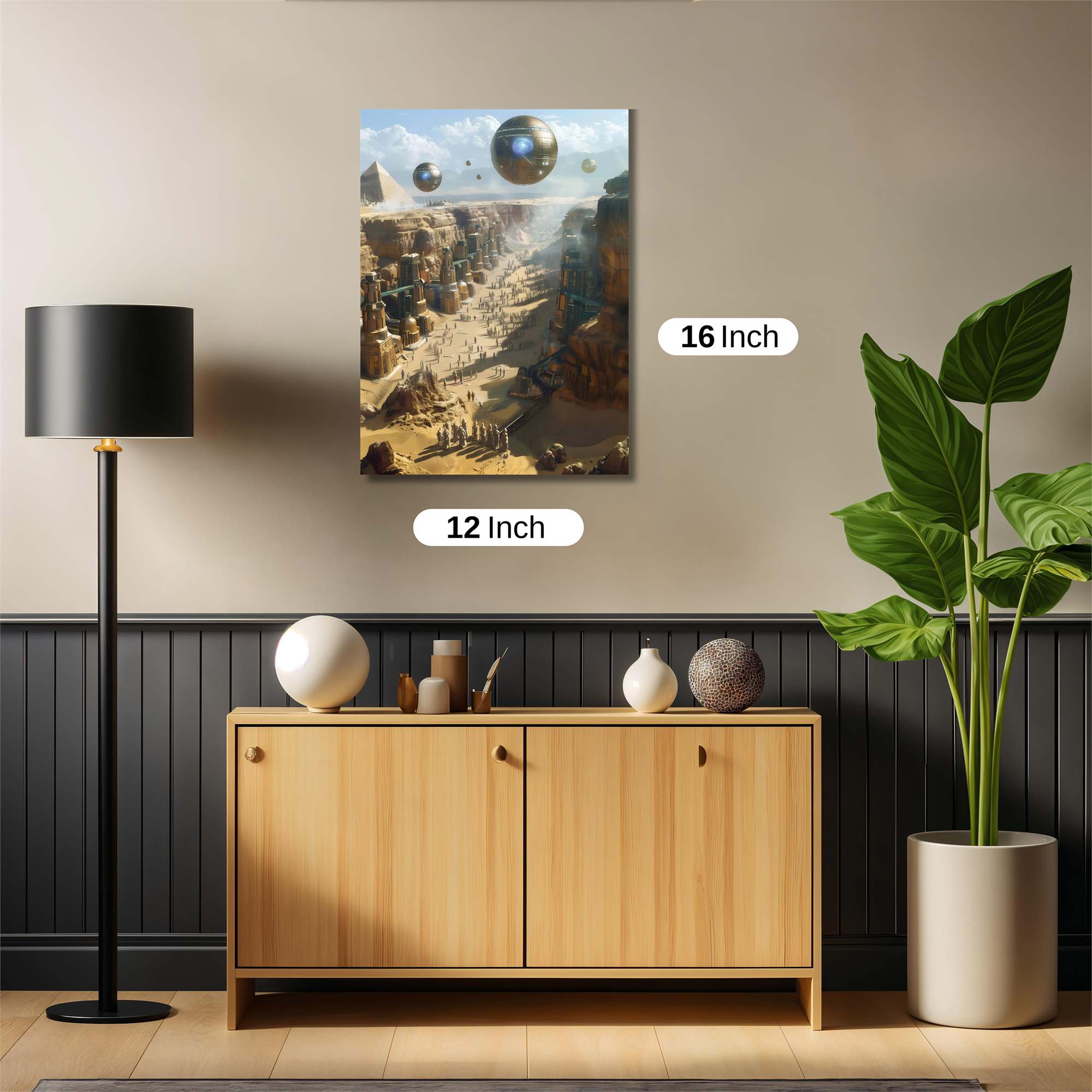 Pyramid Pulse Safe Wall Magnetic / M
