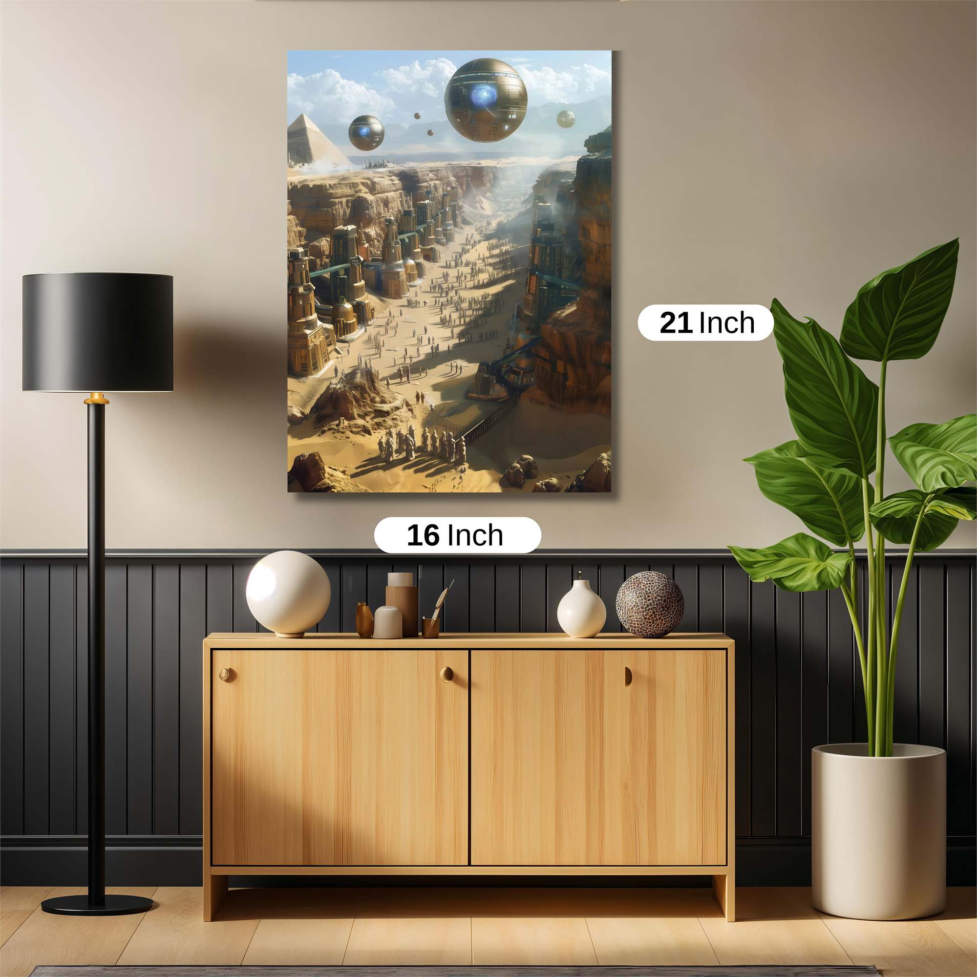 Pyramid Pulse Safe Wall Magnetic / M