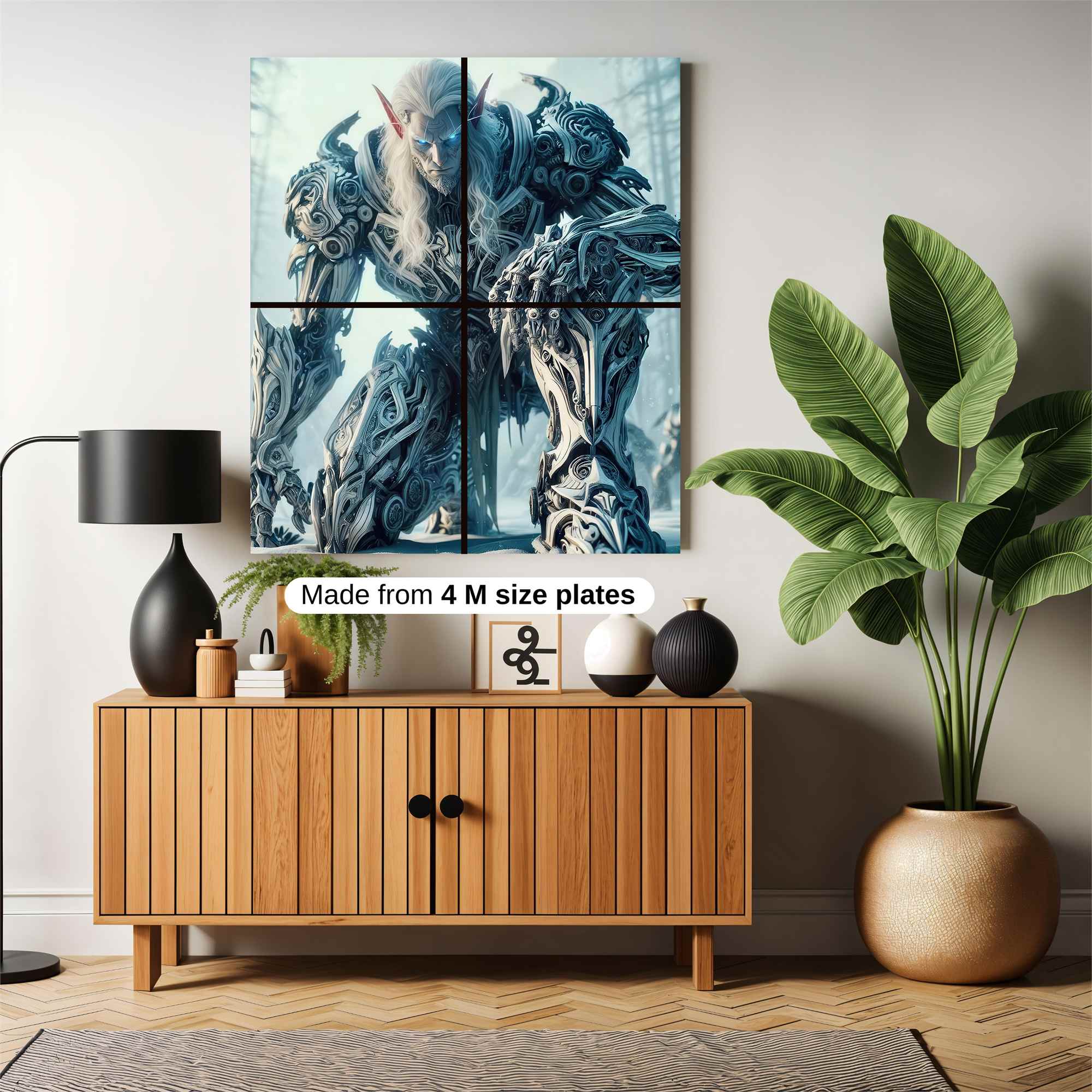 Elf Warrior Safe Wall Magnetic / M