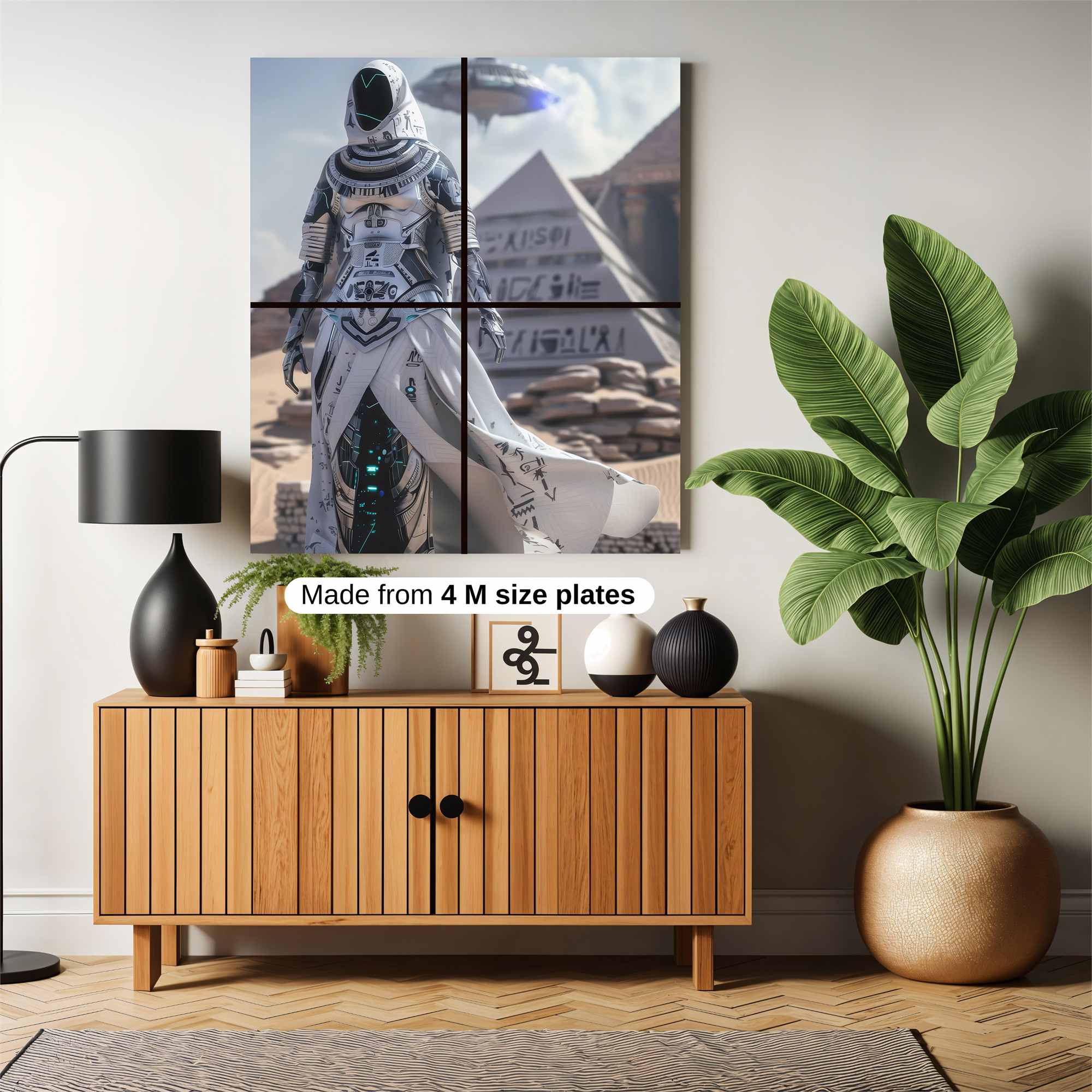 Pharaoh Futuristic Safe Wall Magnetic / M