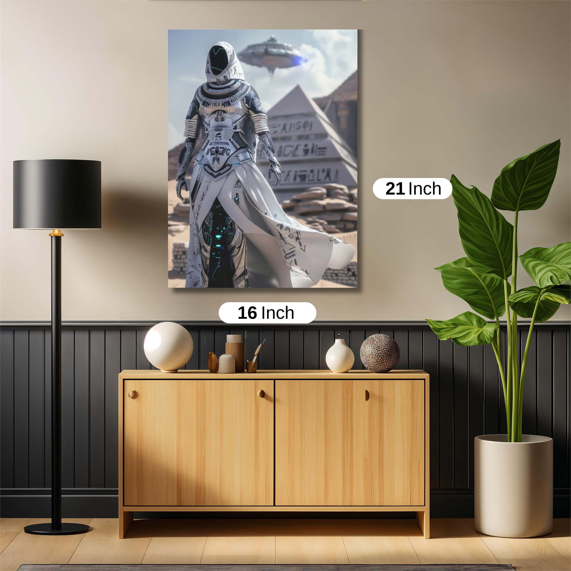 Pharaoh Futuristic Safe Wall Magnetic / M