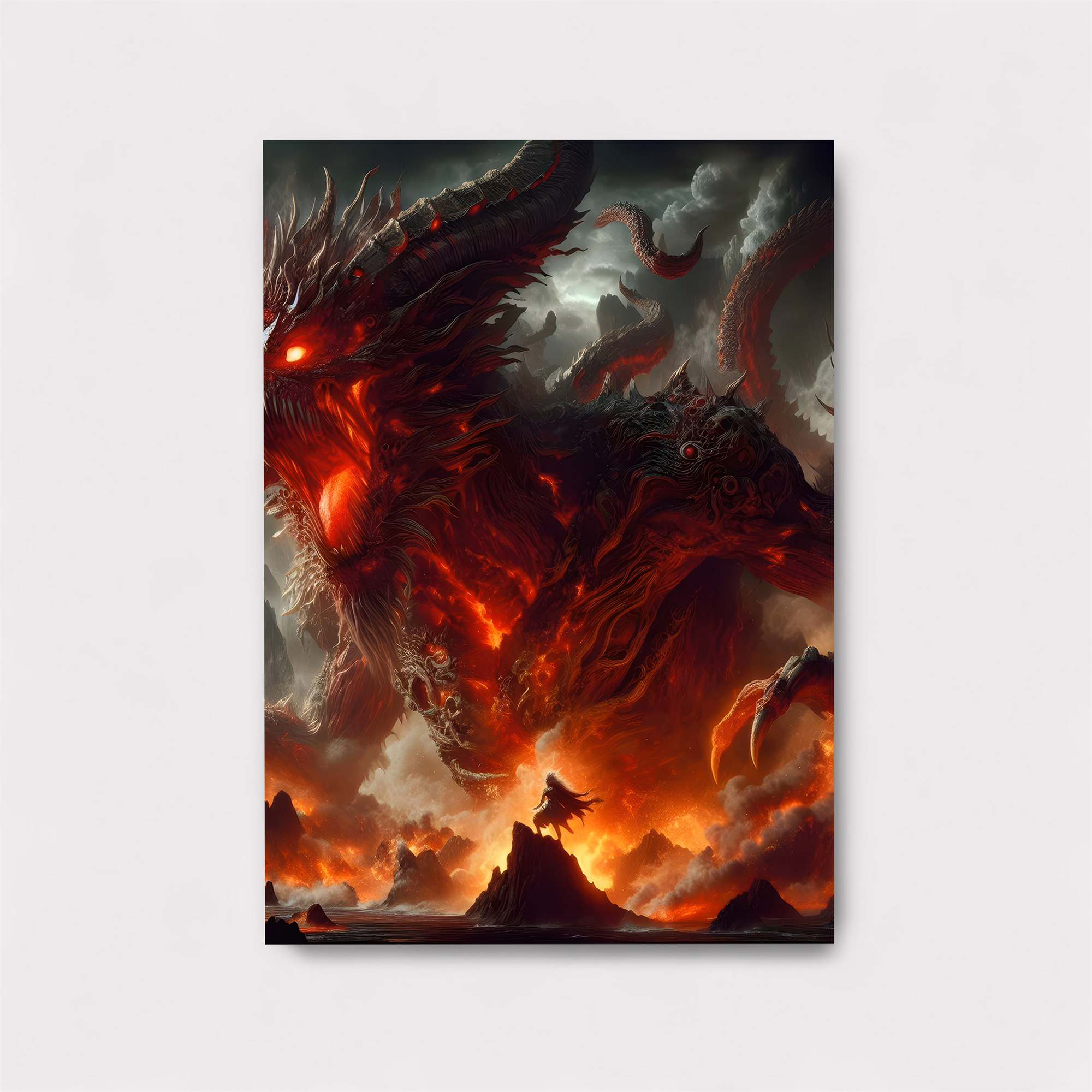 Demon Apocalypse Safe Wall Magnetic / M