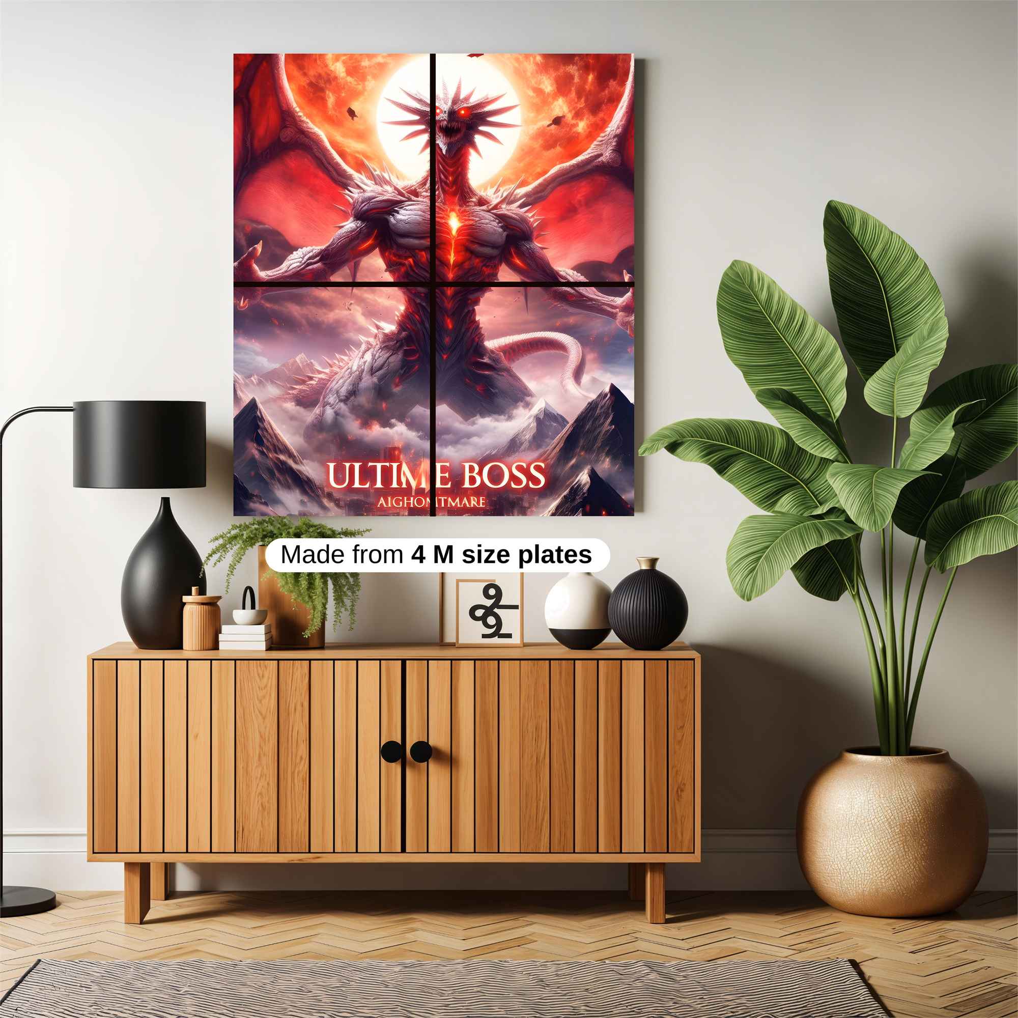 Dragon Fury Safe Wall Magnetic / M