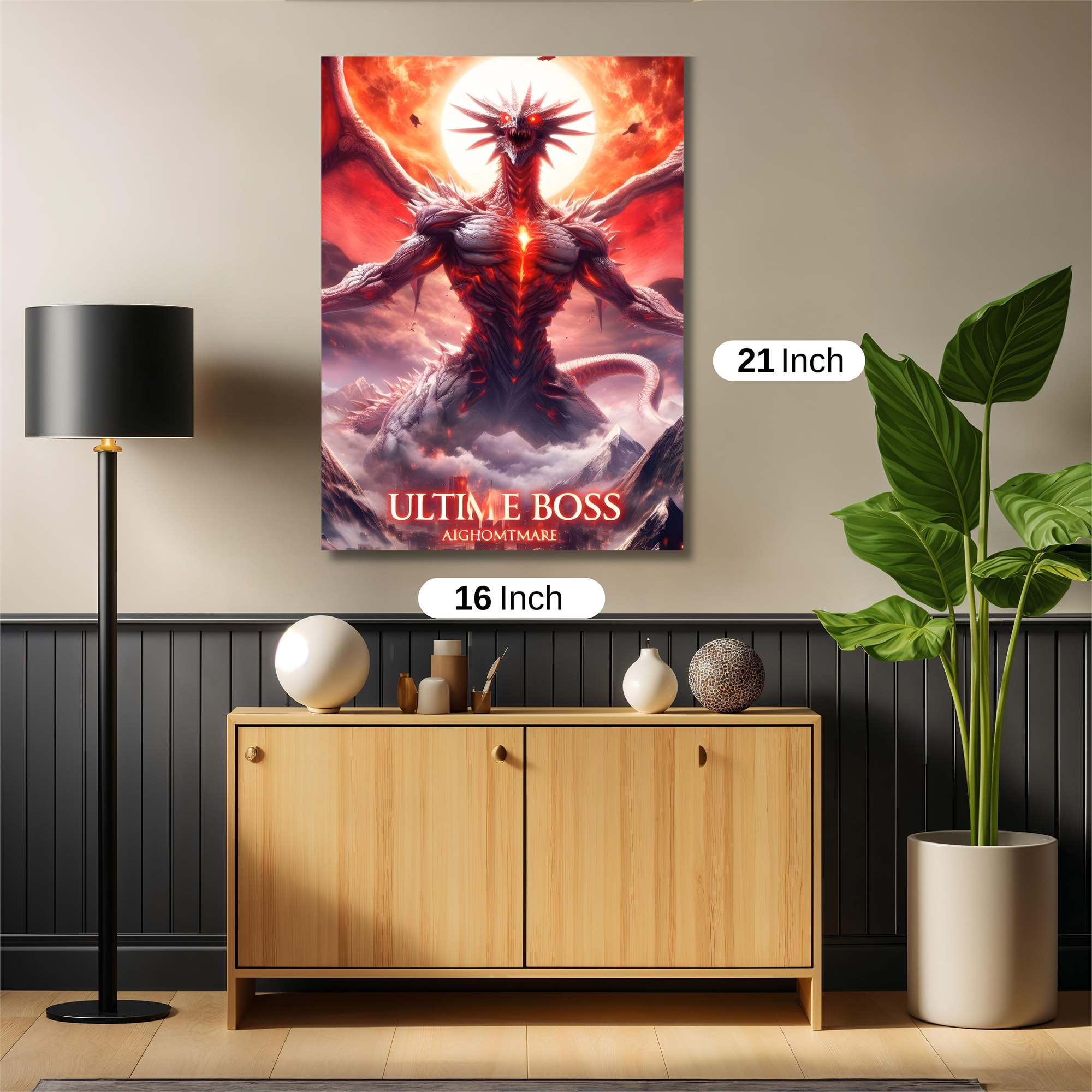 Dragon Fury Safe Wall Magnetic / M