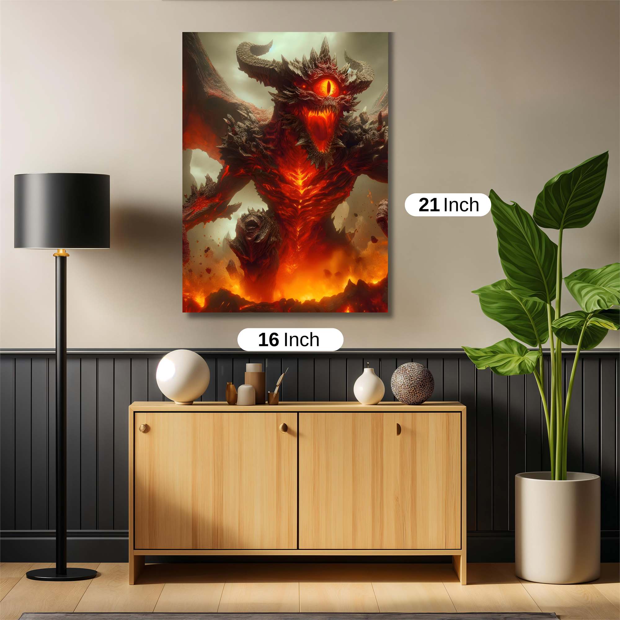 Diablo Infernal Safe Wall Magnetic / M