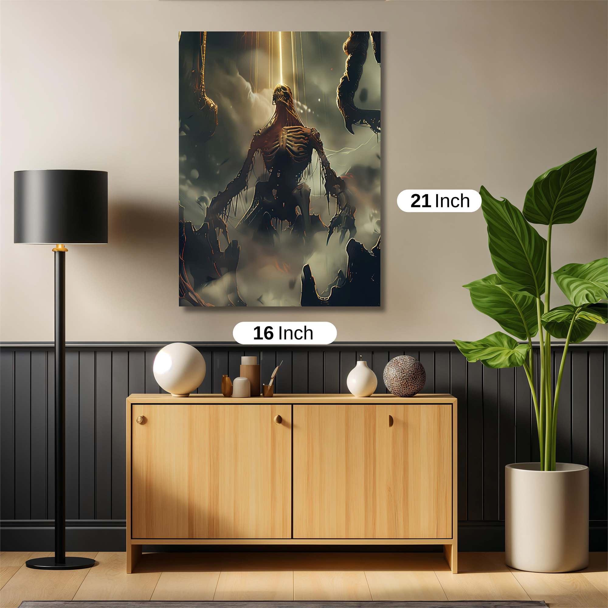 Skeleton Ascendant Safe Wall Magnetic / M