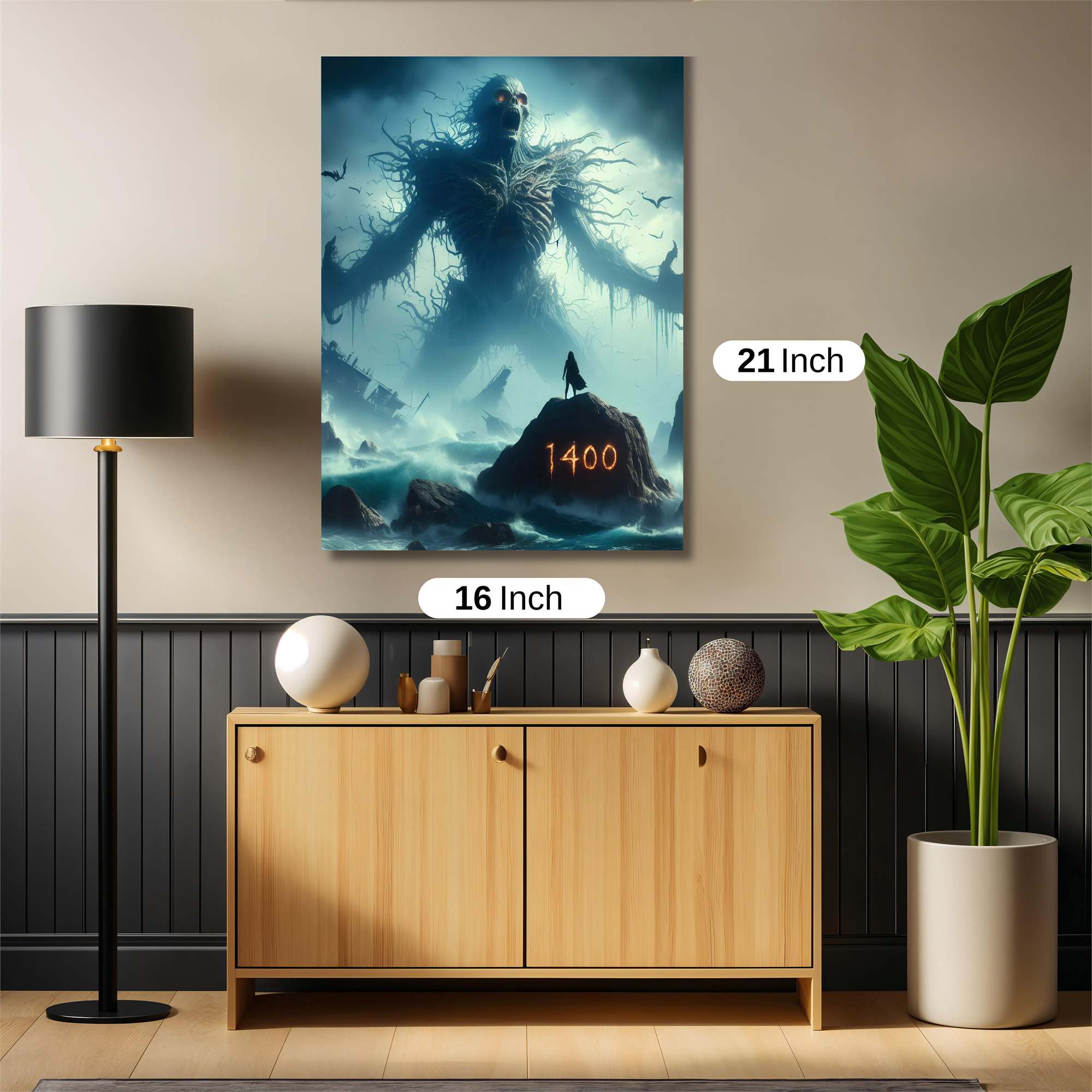 Swamp Terror Safe Wall Magnetic / M