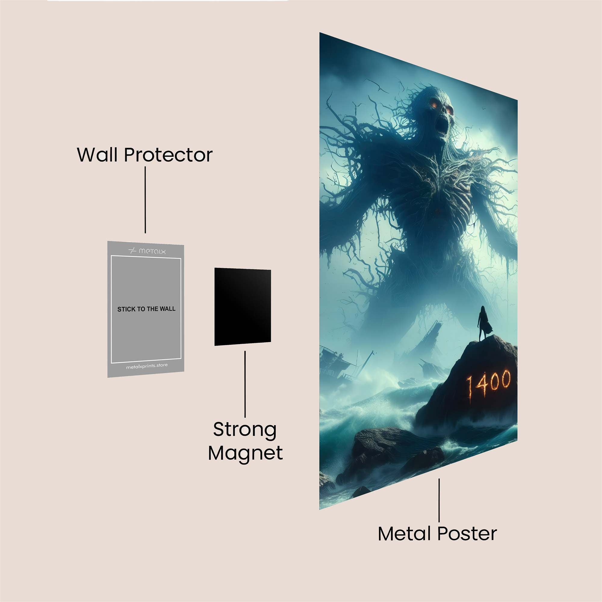 Swamp Terror Safe Wall Magnetic / M