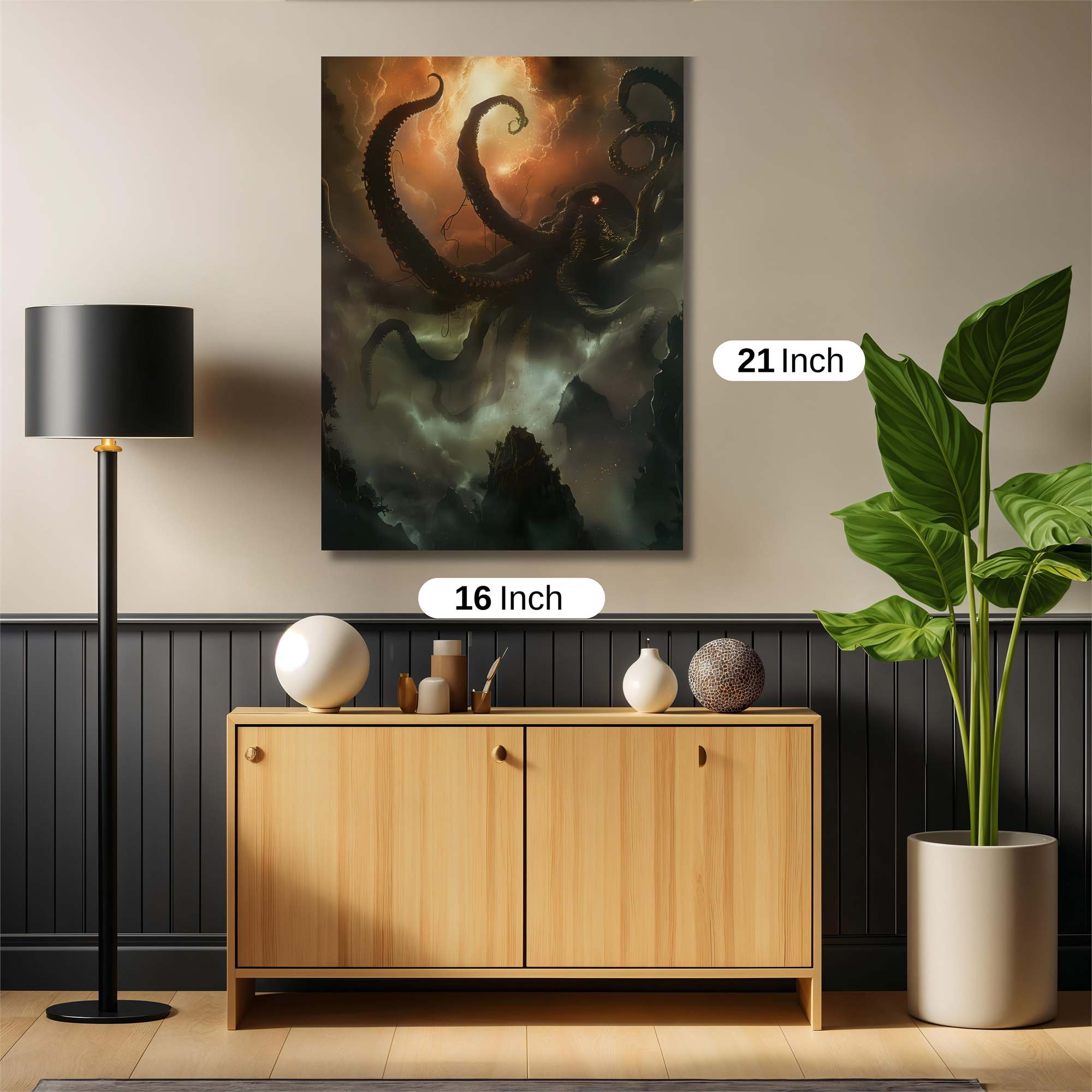 Cthulhu Ascending Safe Wall Magnetic / M