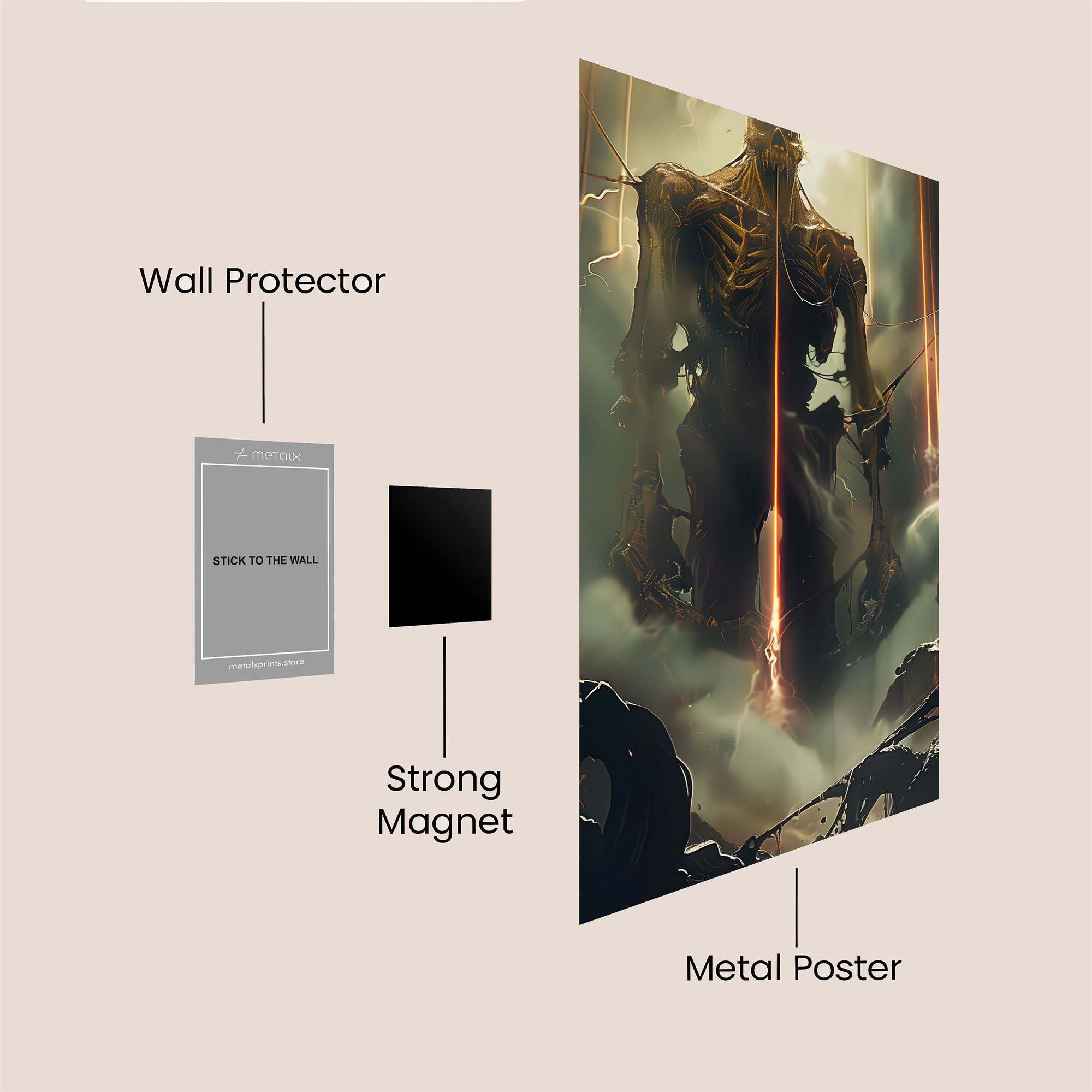Necro Surge Safe Wall Magnetic / M