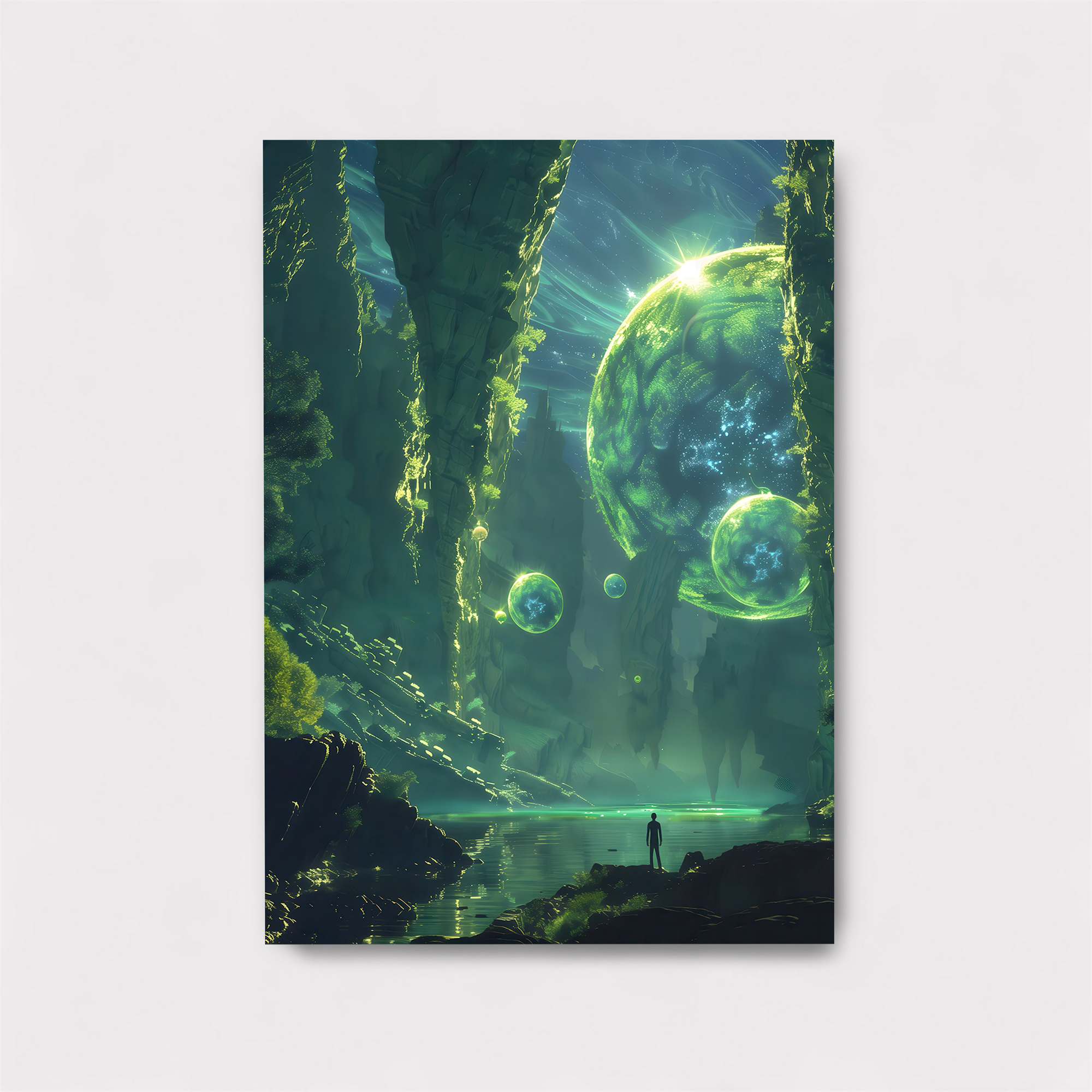 Sphere Enchantment Safe Wall Magnetic / M