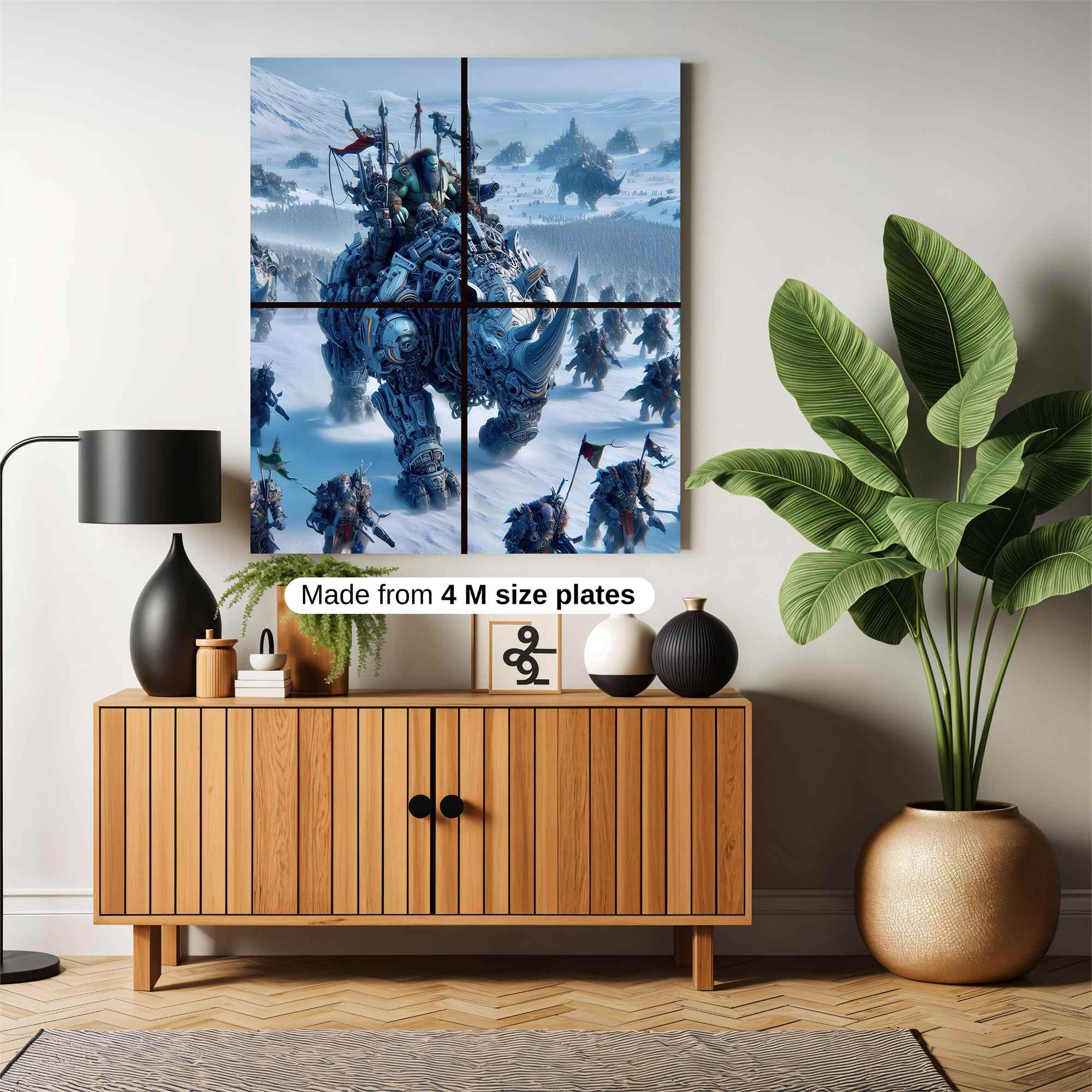 Orcs March Safe Wall Magnetic / M