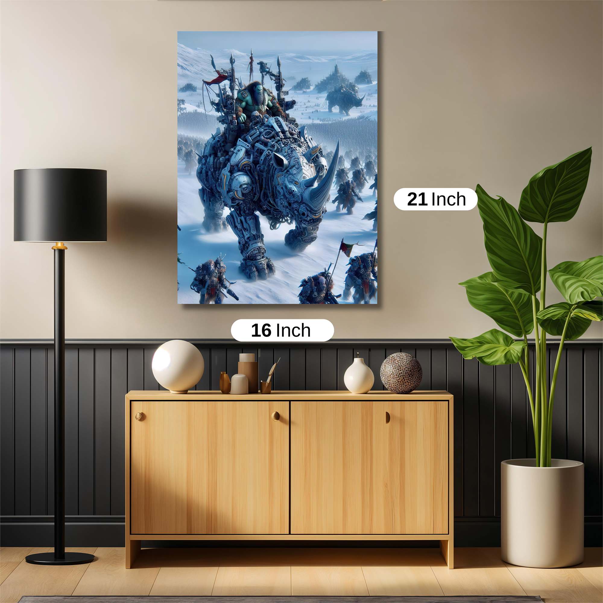 Orcs March Safe Wall Magnetic / M