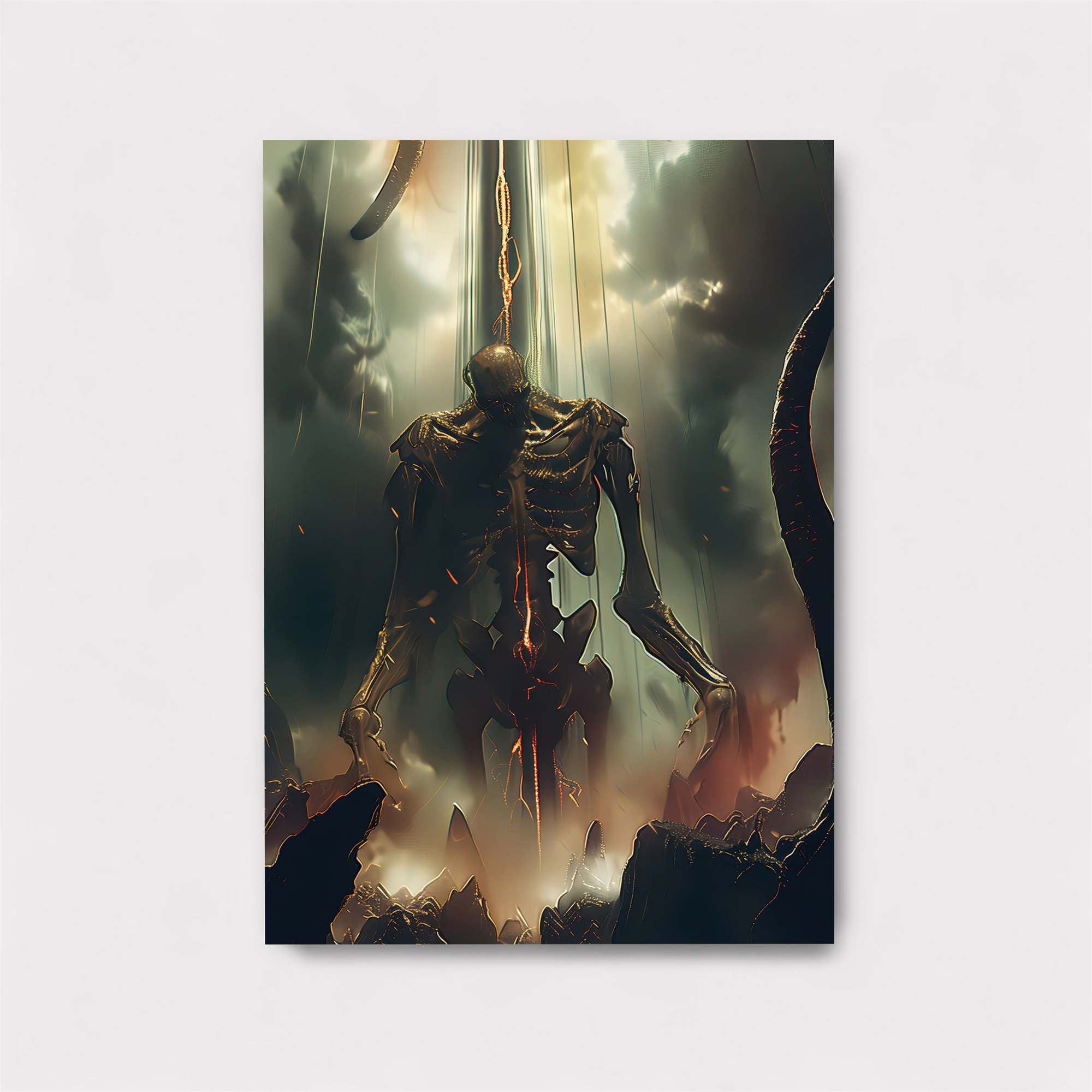 Skeleton Ascension Safe Wall Magnetic / M