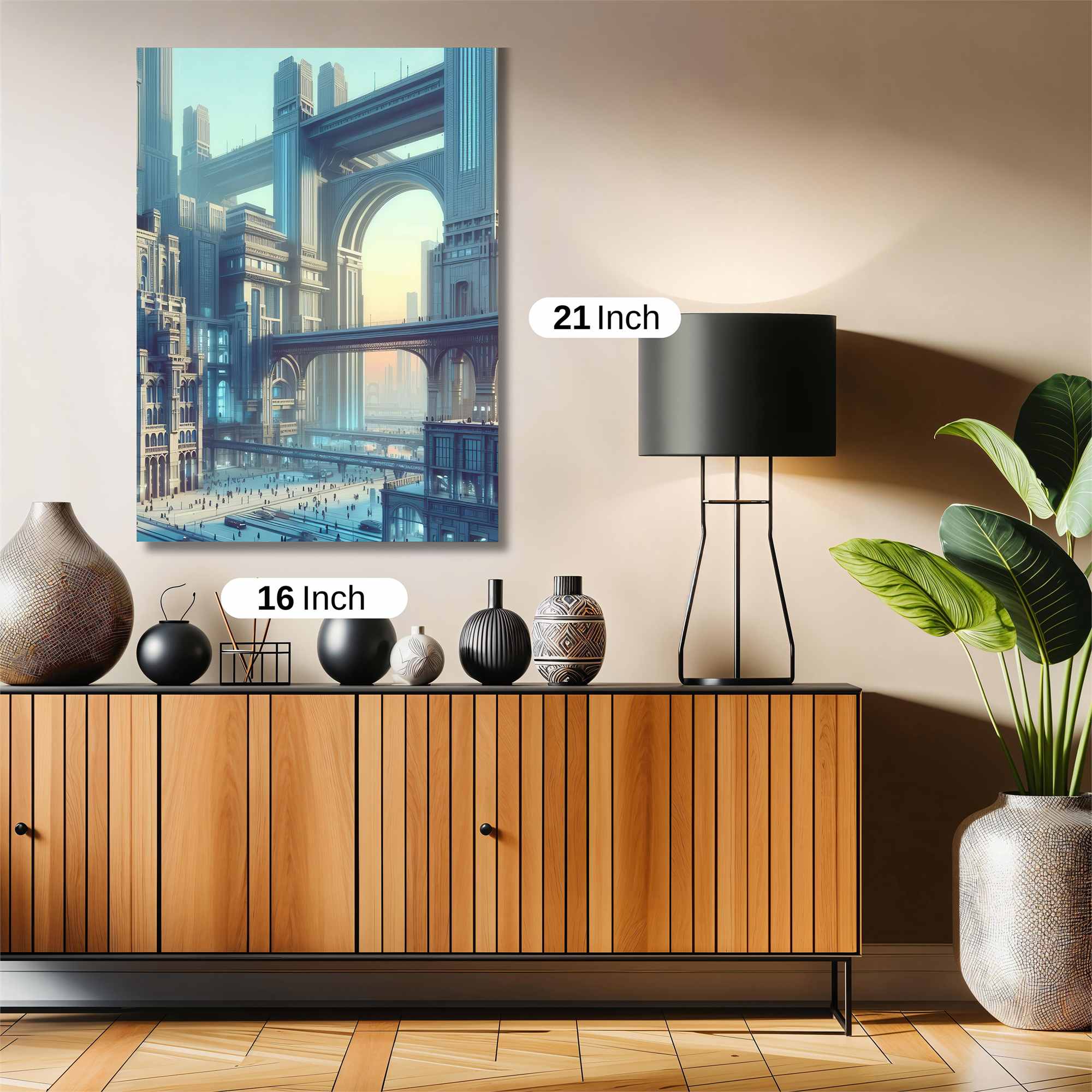 Metropolis Serenity Safe Wall Magnetic / M