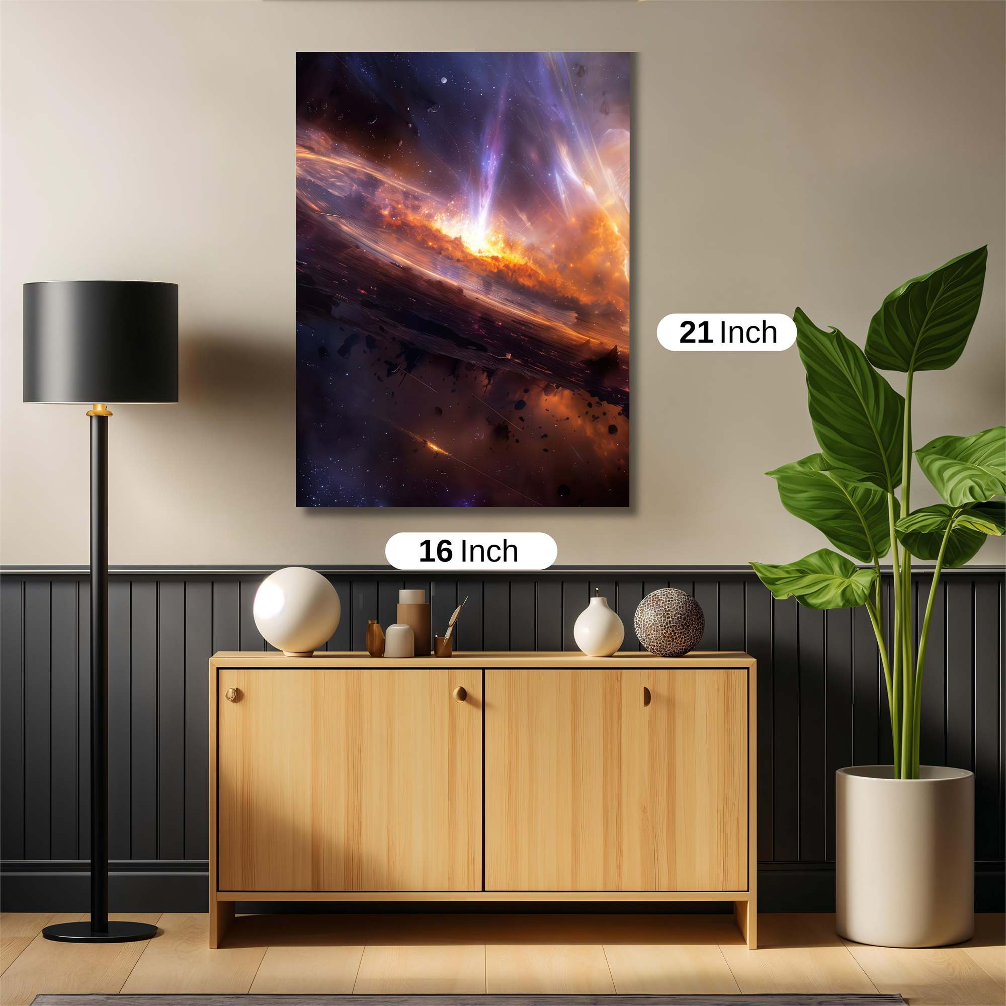 Galactic Blaze Safe Wall Magnetic / M