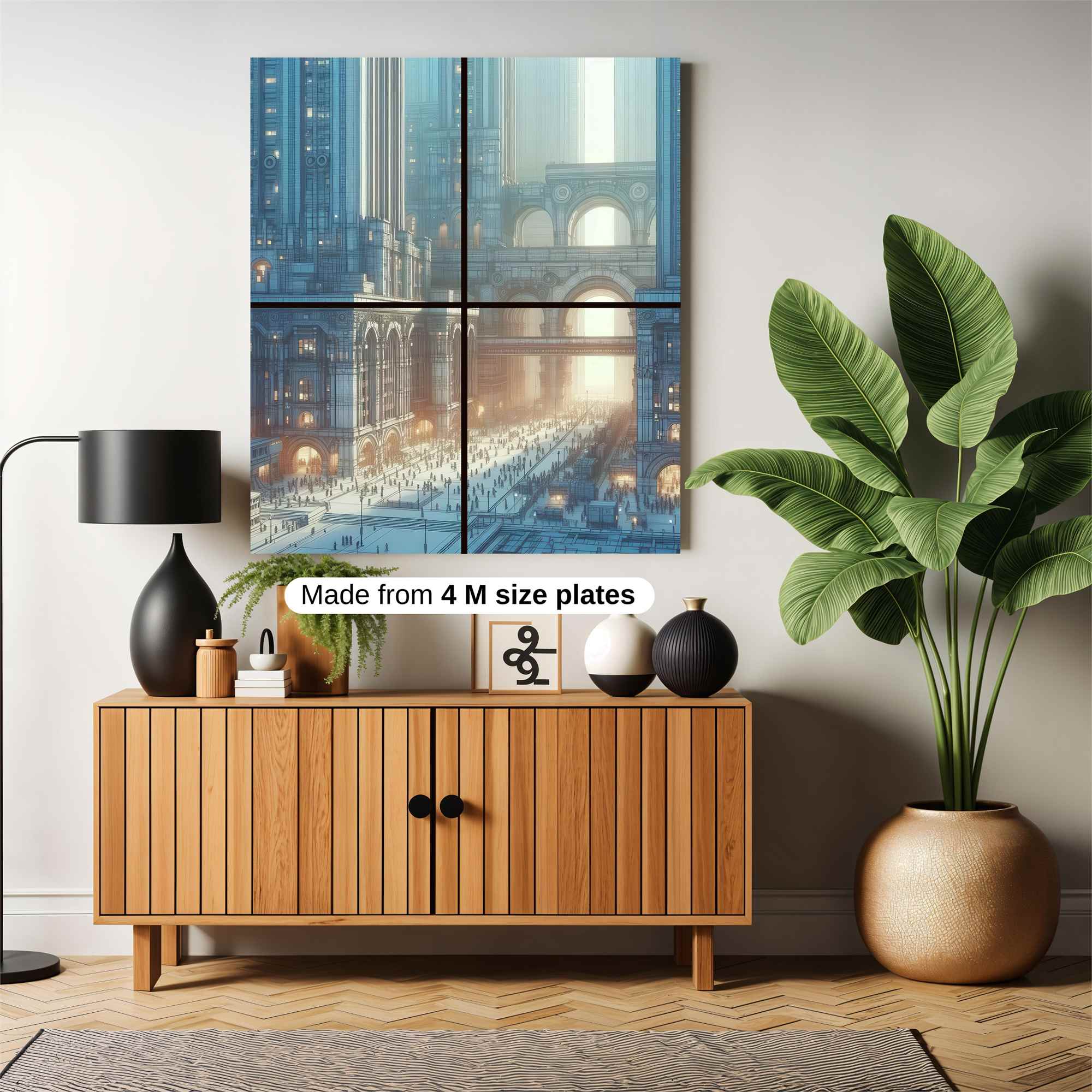 Metropolis Glow Safe Wall Magnetic / M