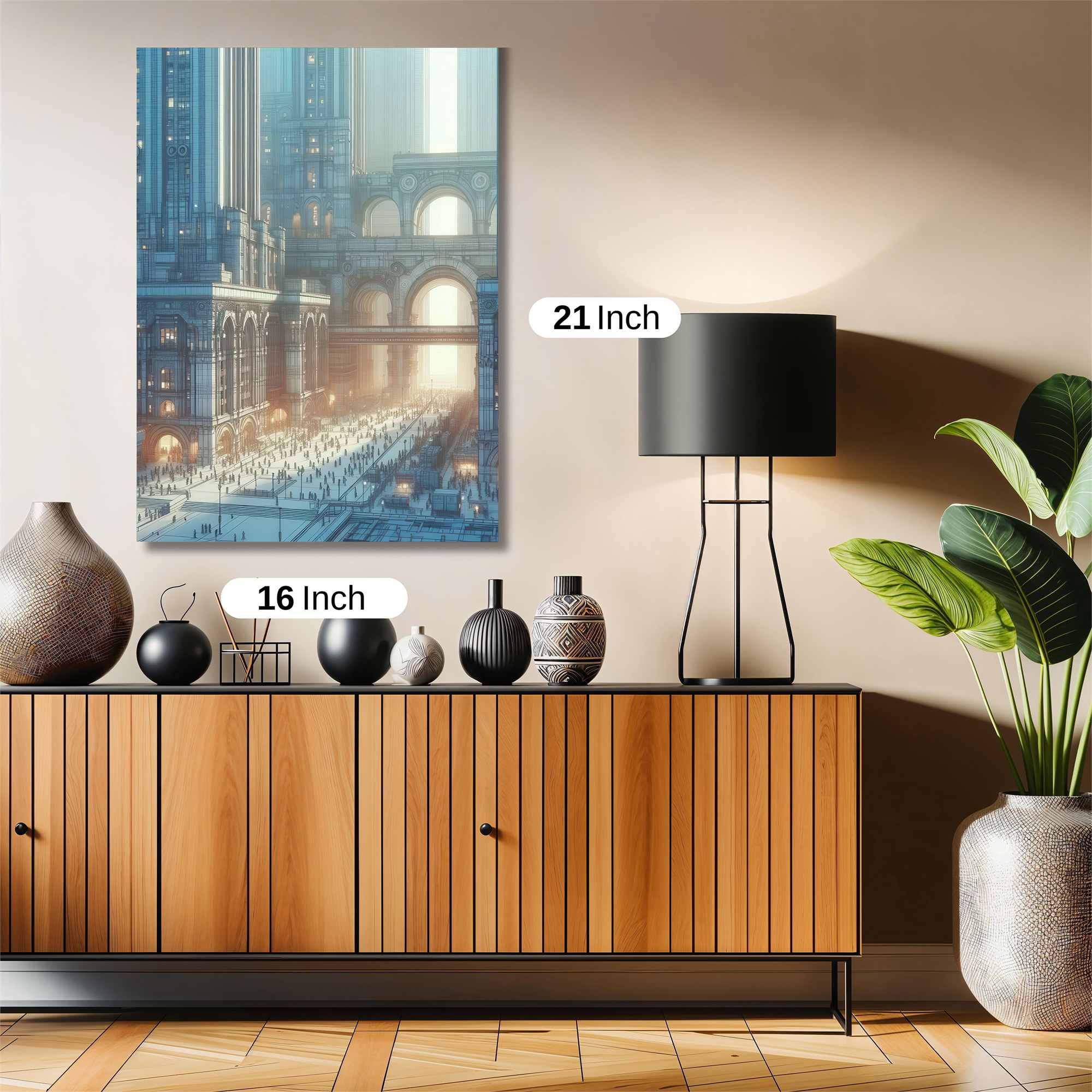 Metropolis Glow Safe Wall Magnetic / M