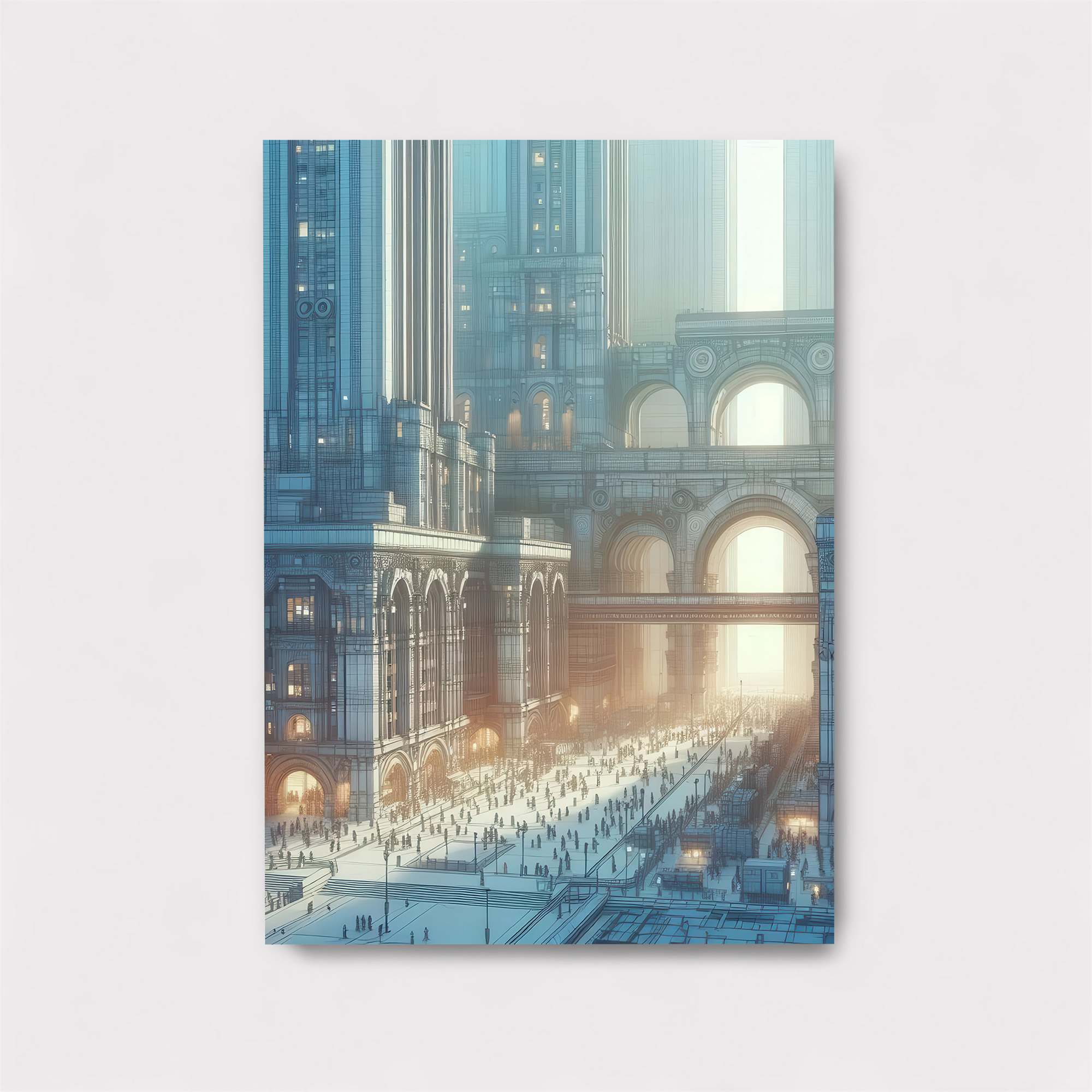 Metropolis Glow Safe Wall Magnetic / M