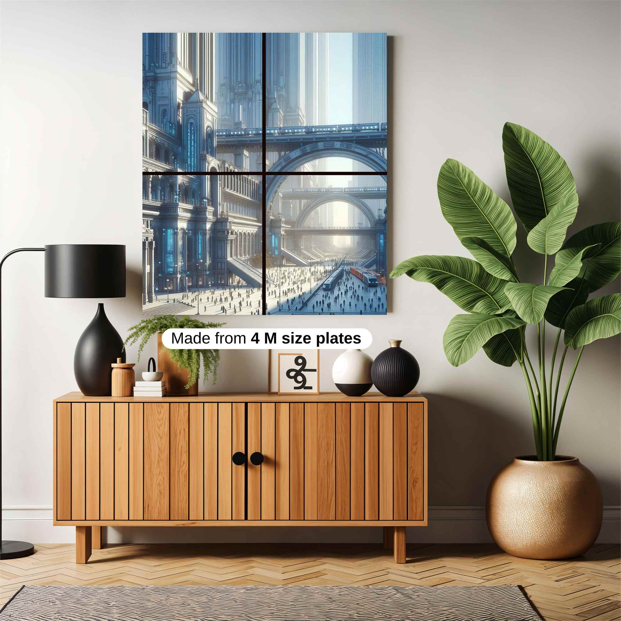 Metropolis Dream Safe Wall Magnetic / M