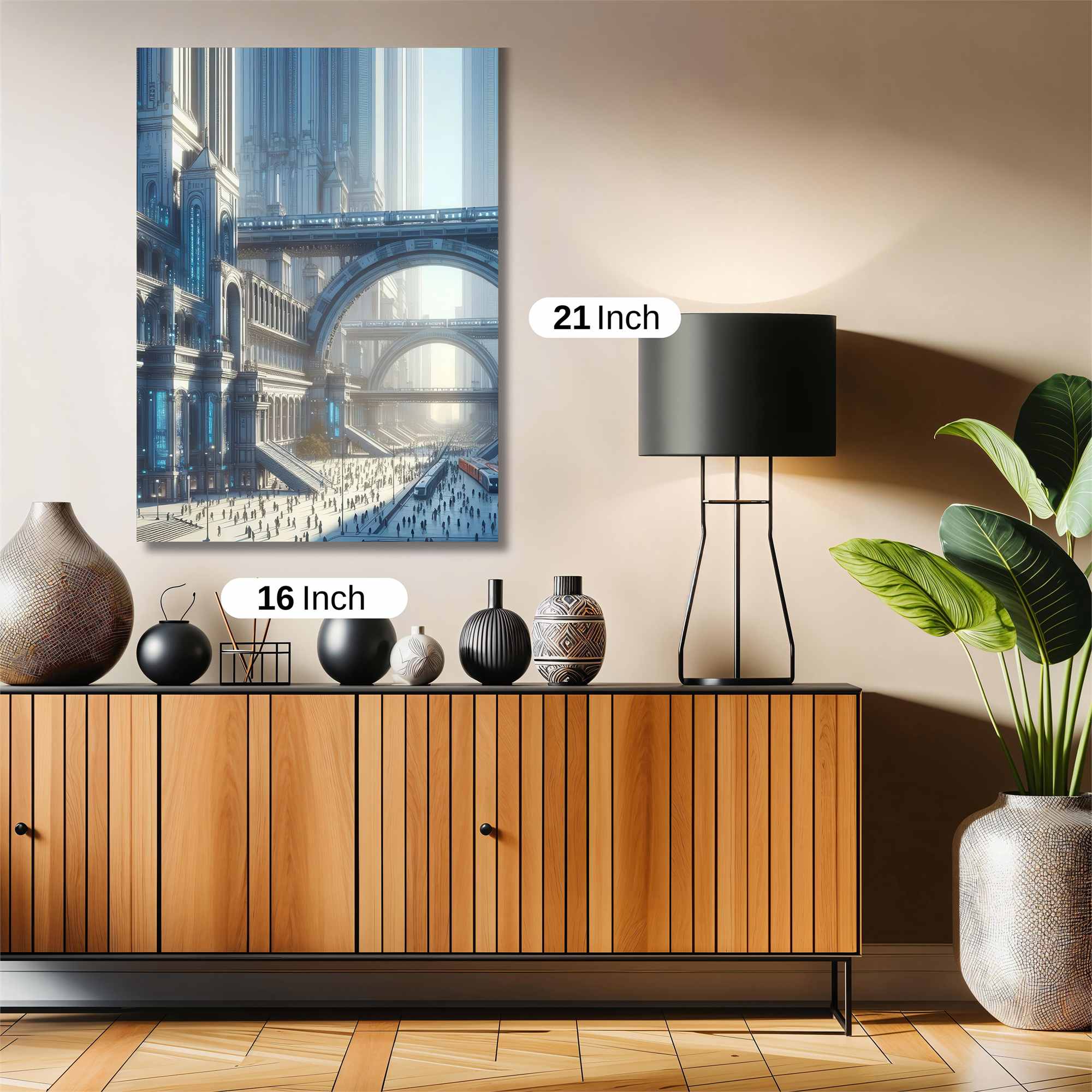 Metropolis Dream Safe Wall Magnetic / M