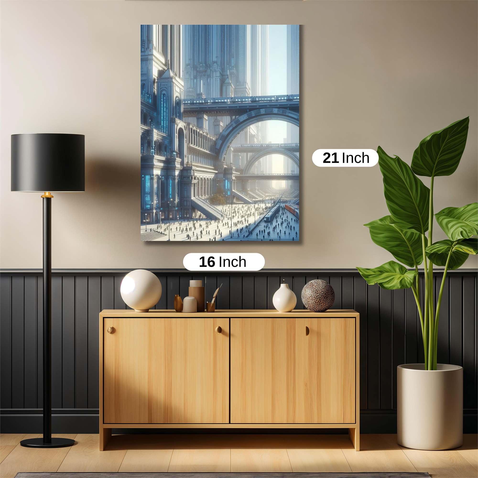 Metropolis Dream Safe Wall Magnetic / M