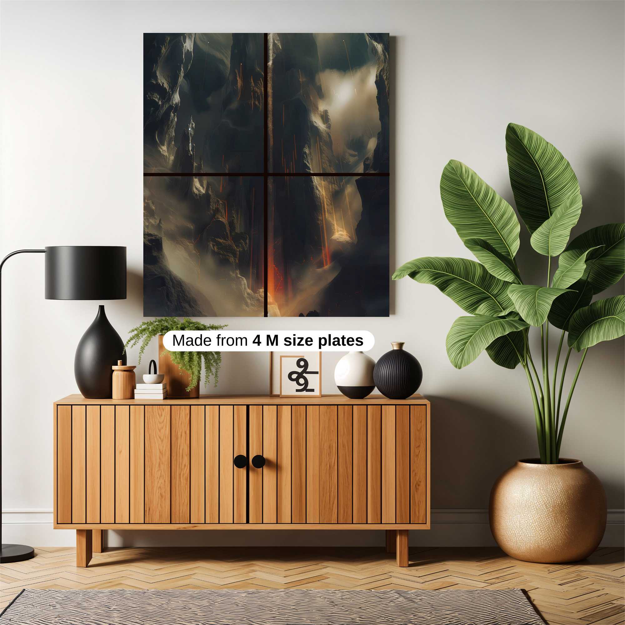 Abyss Glow Safe Wall Magnetic / M