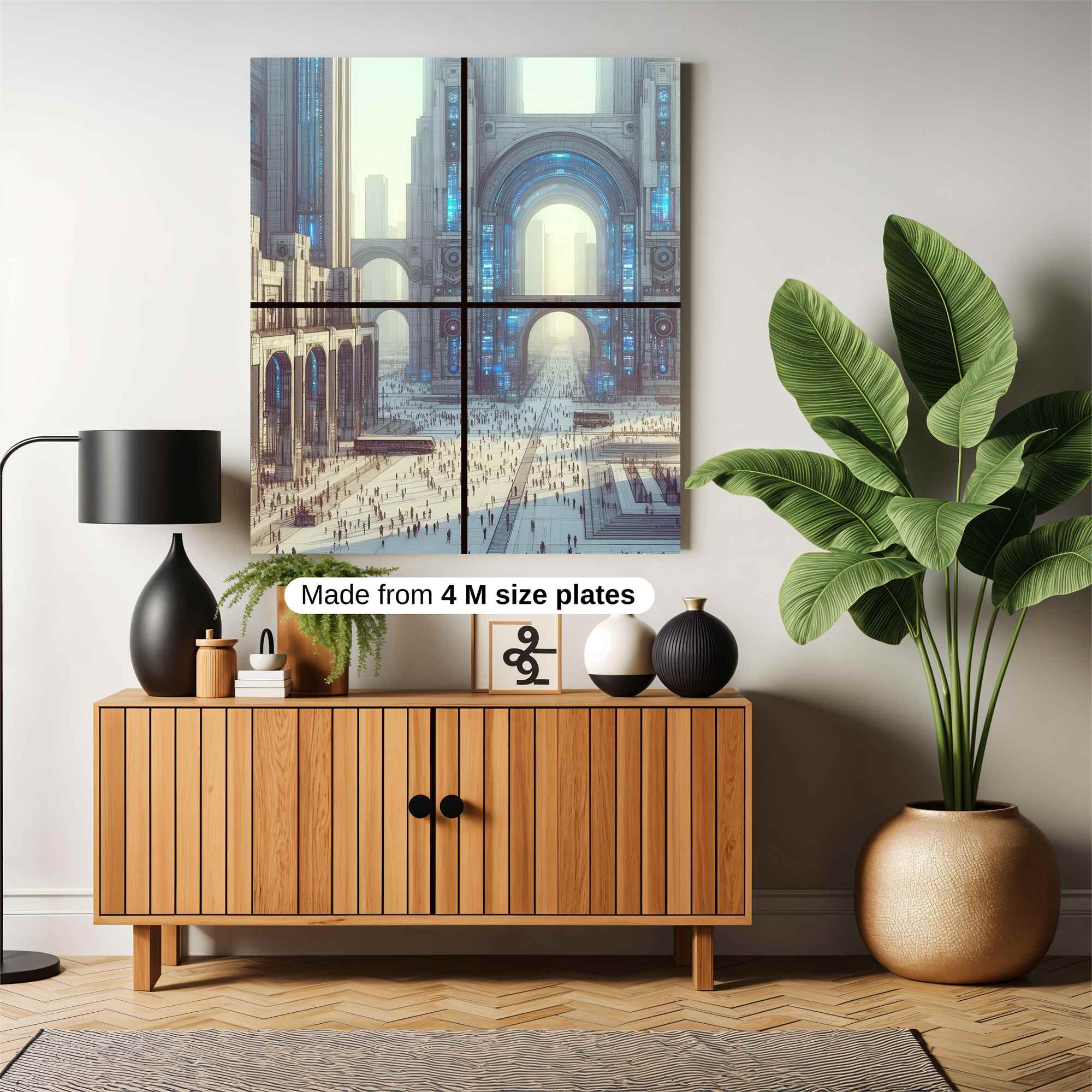 Metropolis Tranquil Safe Wall Magnetic / M