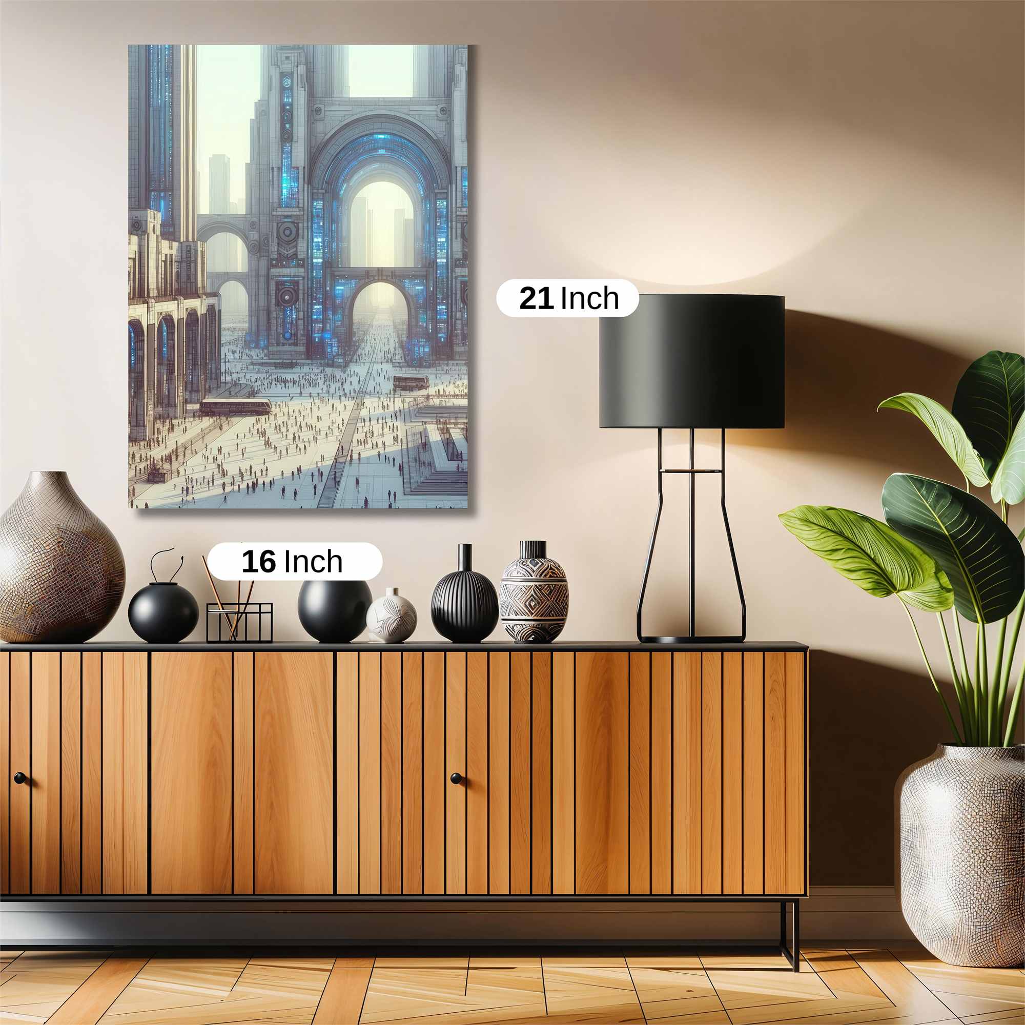 Metropolis Tranquil Safe Wall Magnetic / M