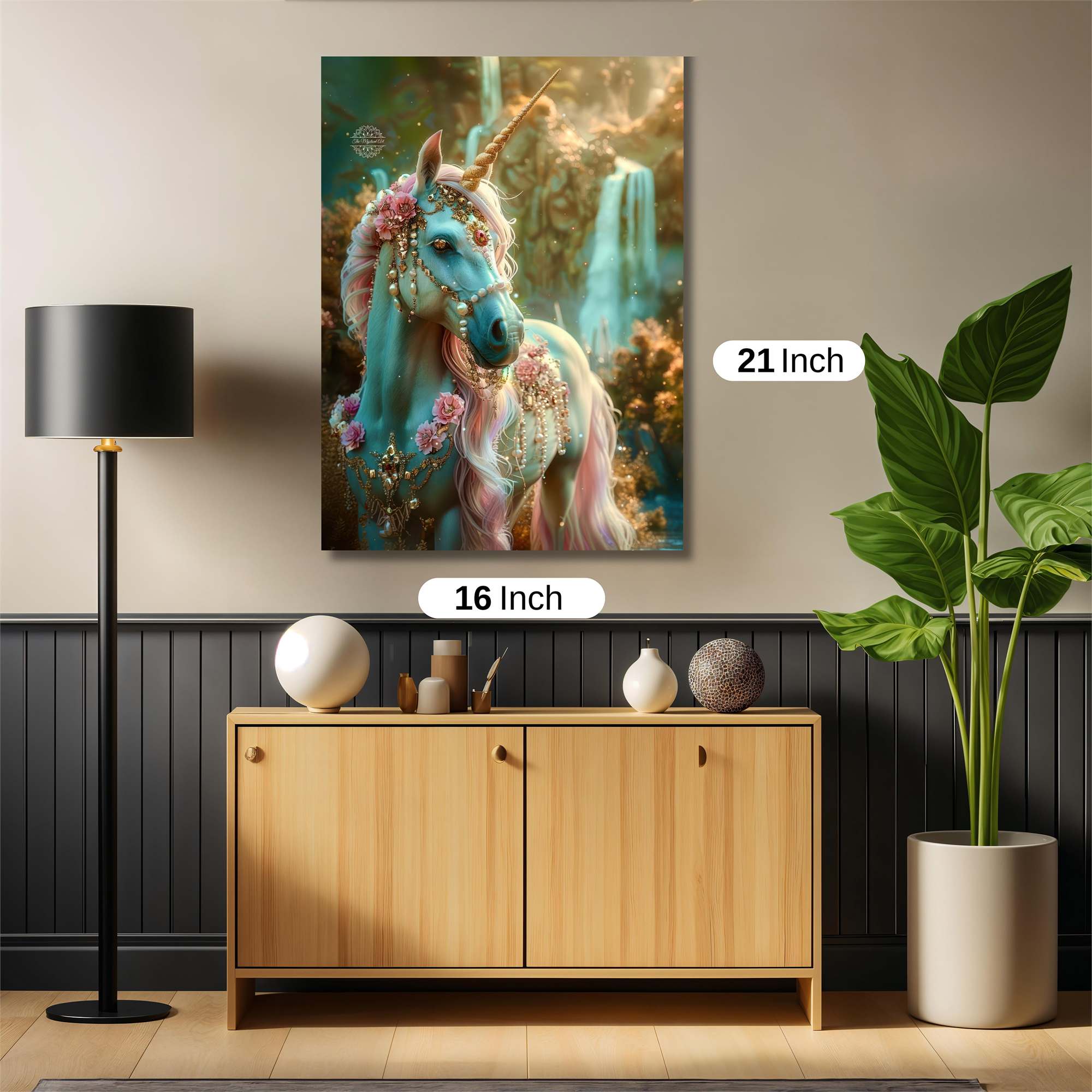 Unicorn Serenity Safe Wall Magnetic / M