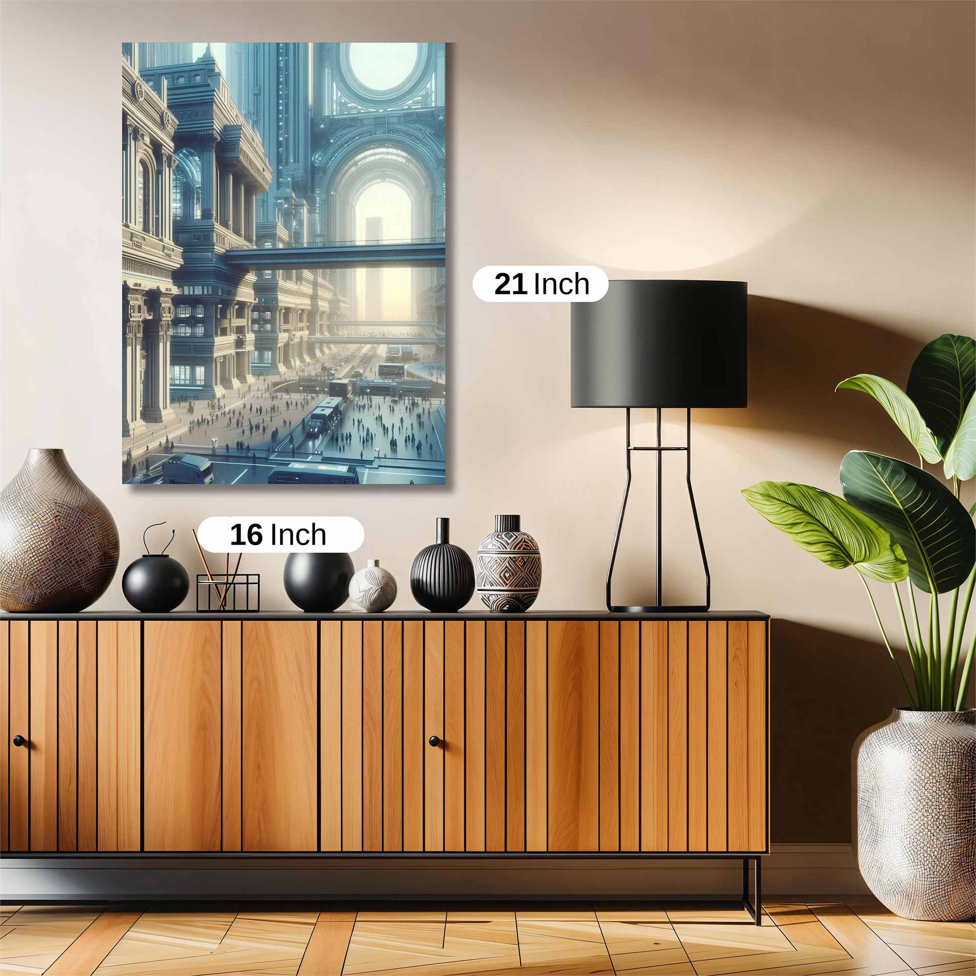 Metropolis Radiance Safe Wall Magnetic / M